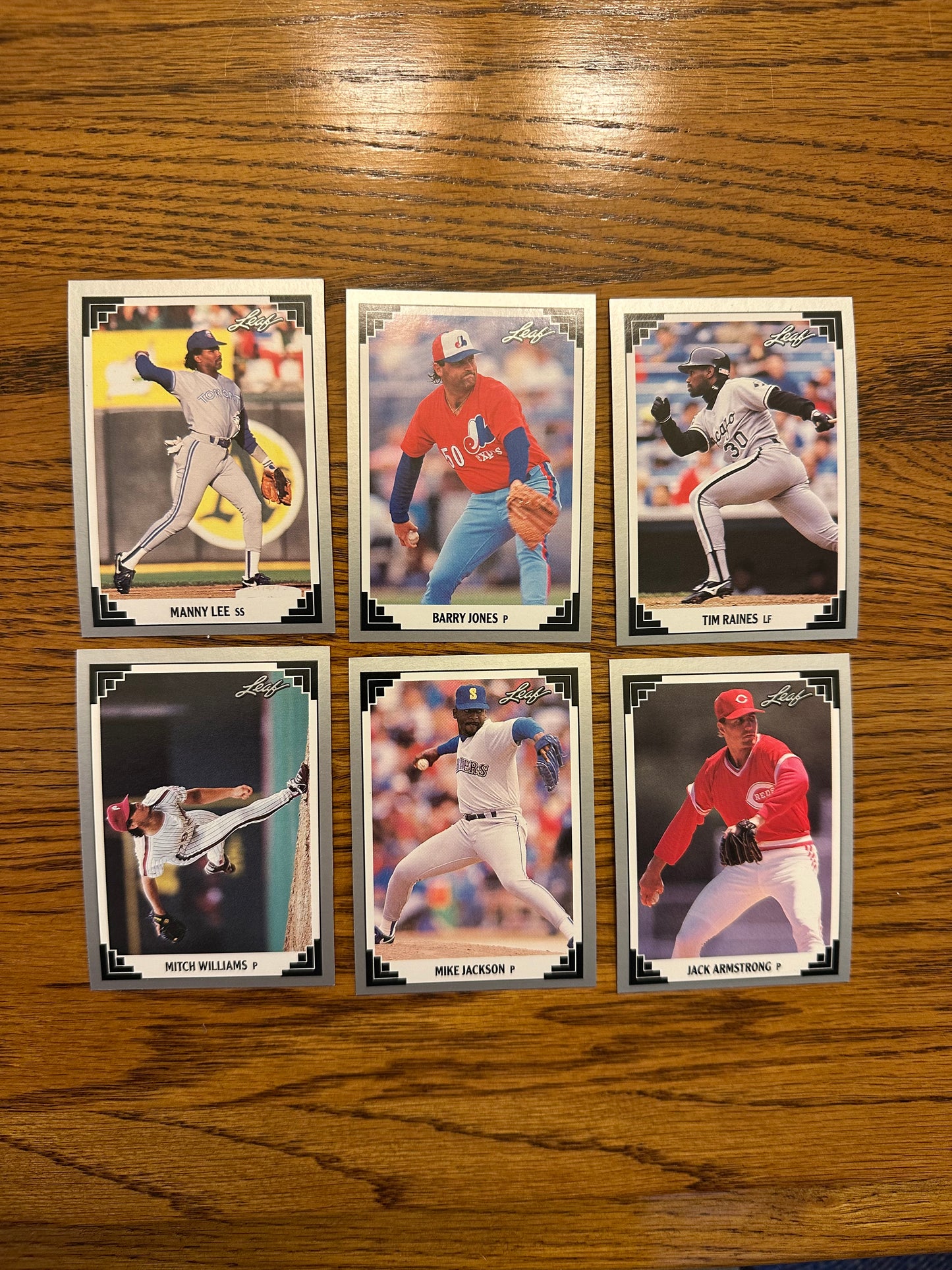 Leaf Baseball 1991 - 15 Card and 1993 - 3 Card Set