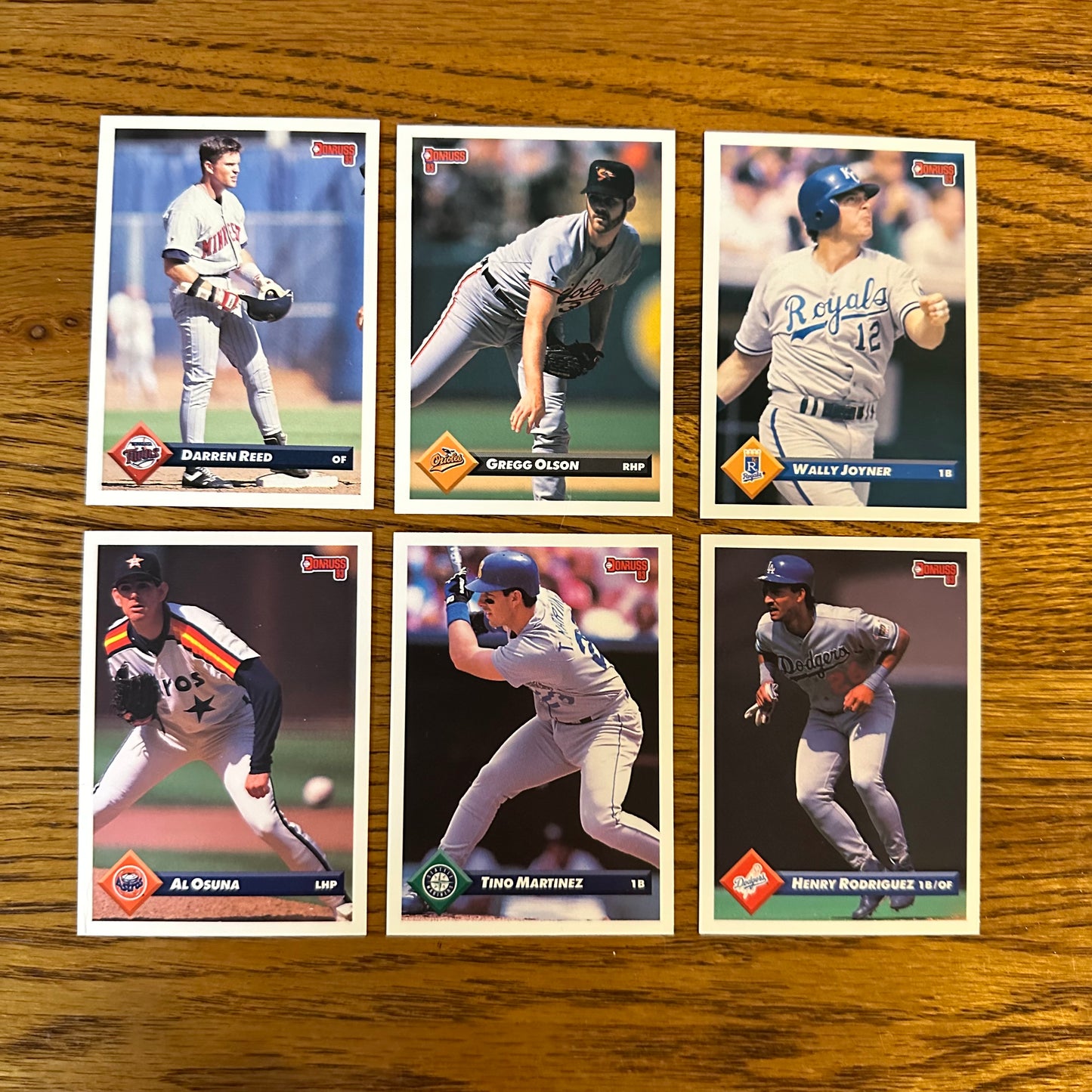 1993 Donruss Baseball 27 Card Set