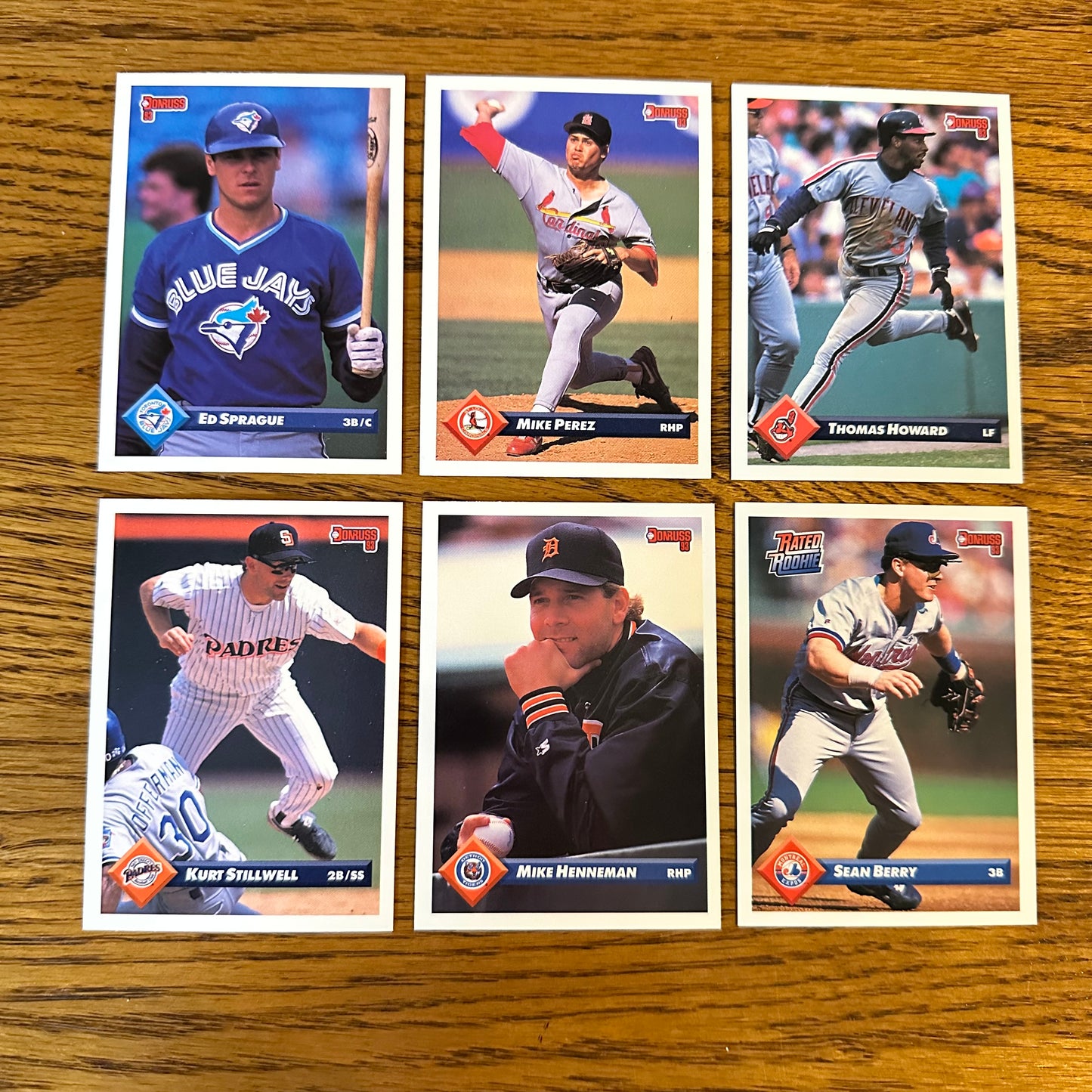 1993 Donruss Baseball 27 Card Set