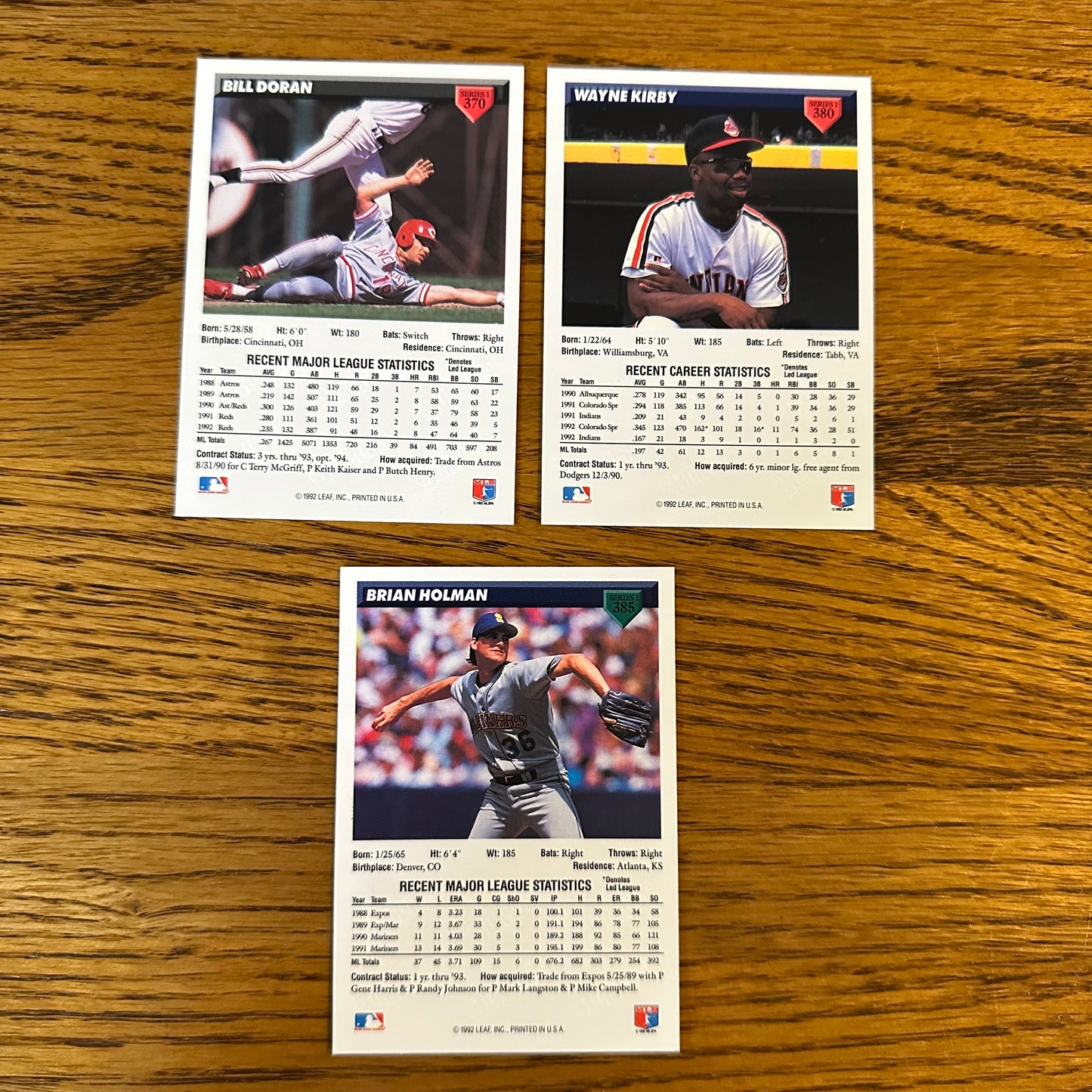 1993 Donruss Baseball 27 Card Set
