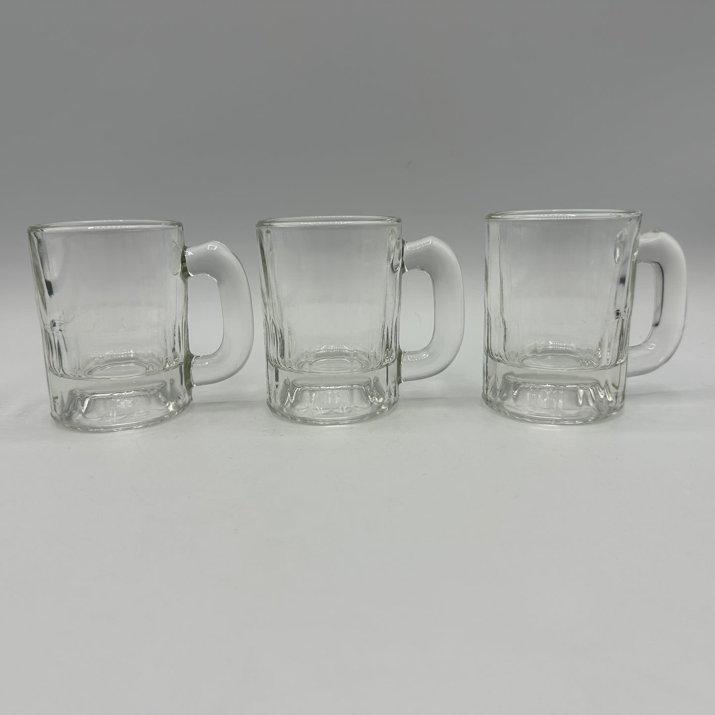 Heavy Mini Beer Mugs, Set of 6