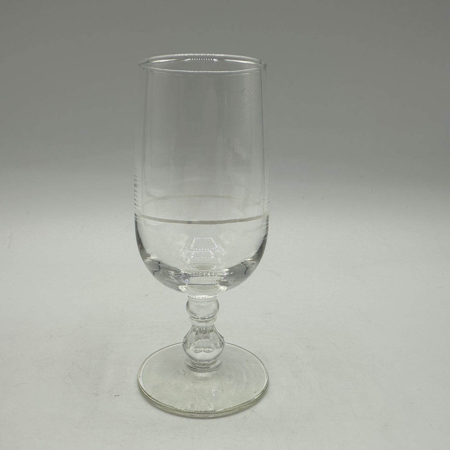 Cordials with Line, Stemmed, Set of 2