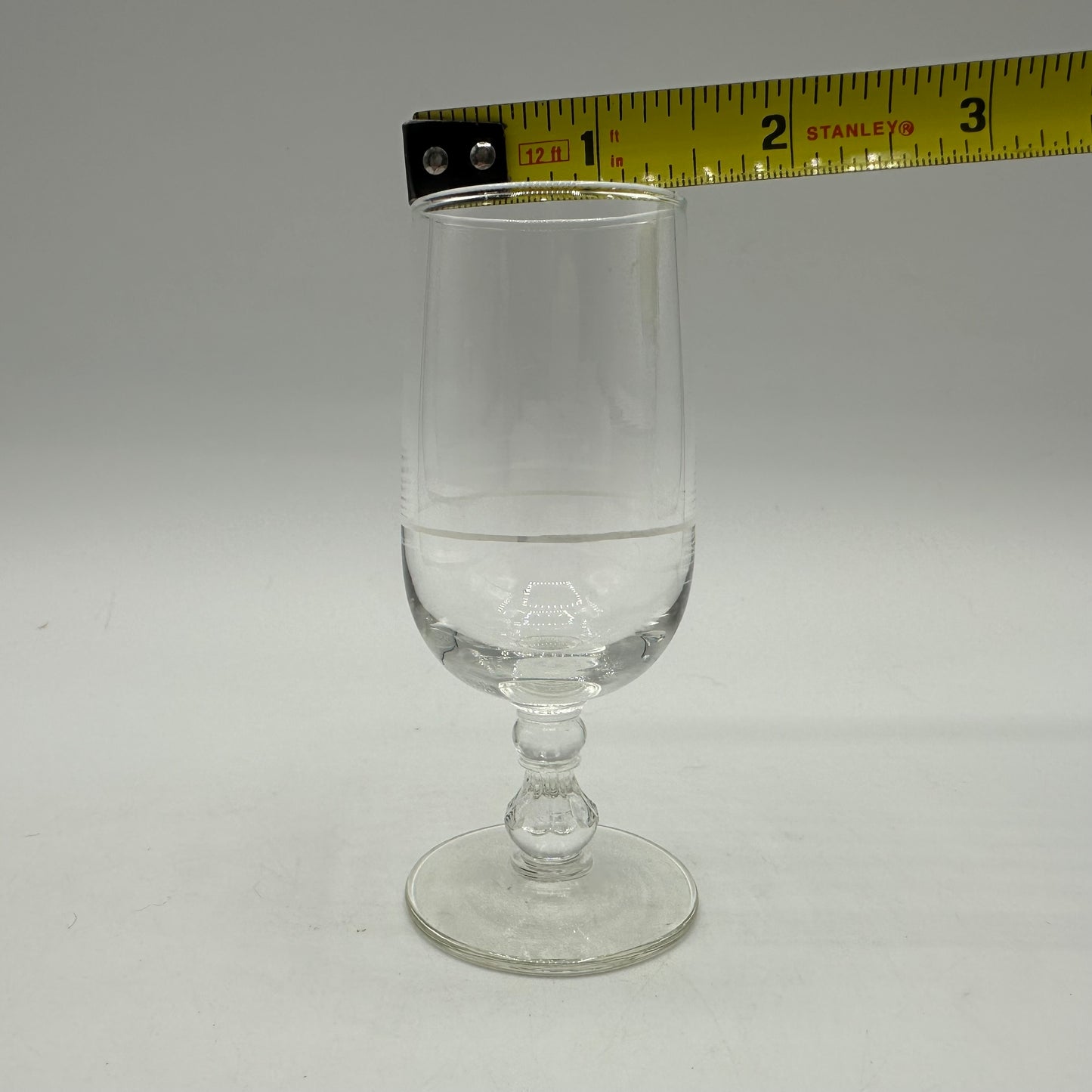Cordials with Line, Stemmed, Set of 2