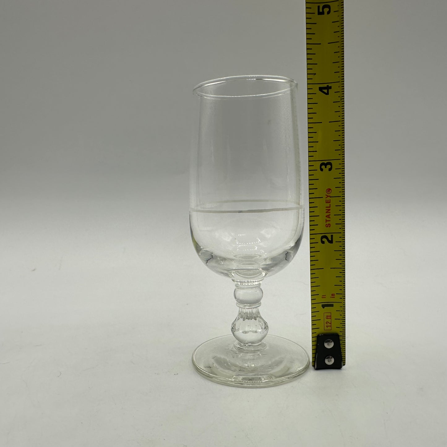 Cordials with Line, Stemmed, Set of 2