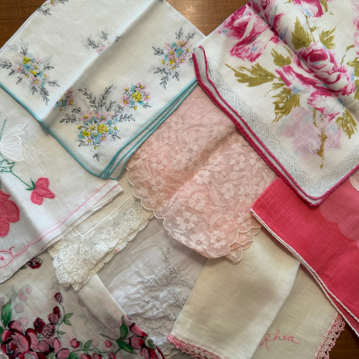 Mixed Lot of 10 Hankies