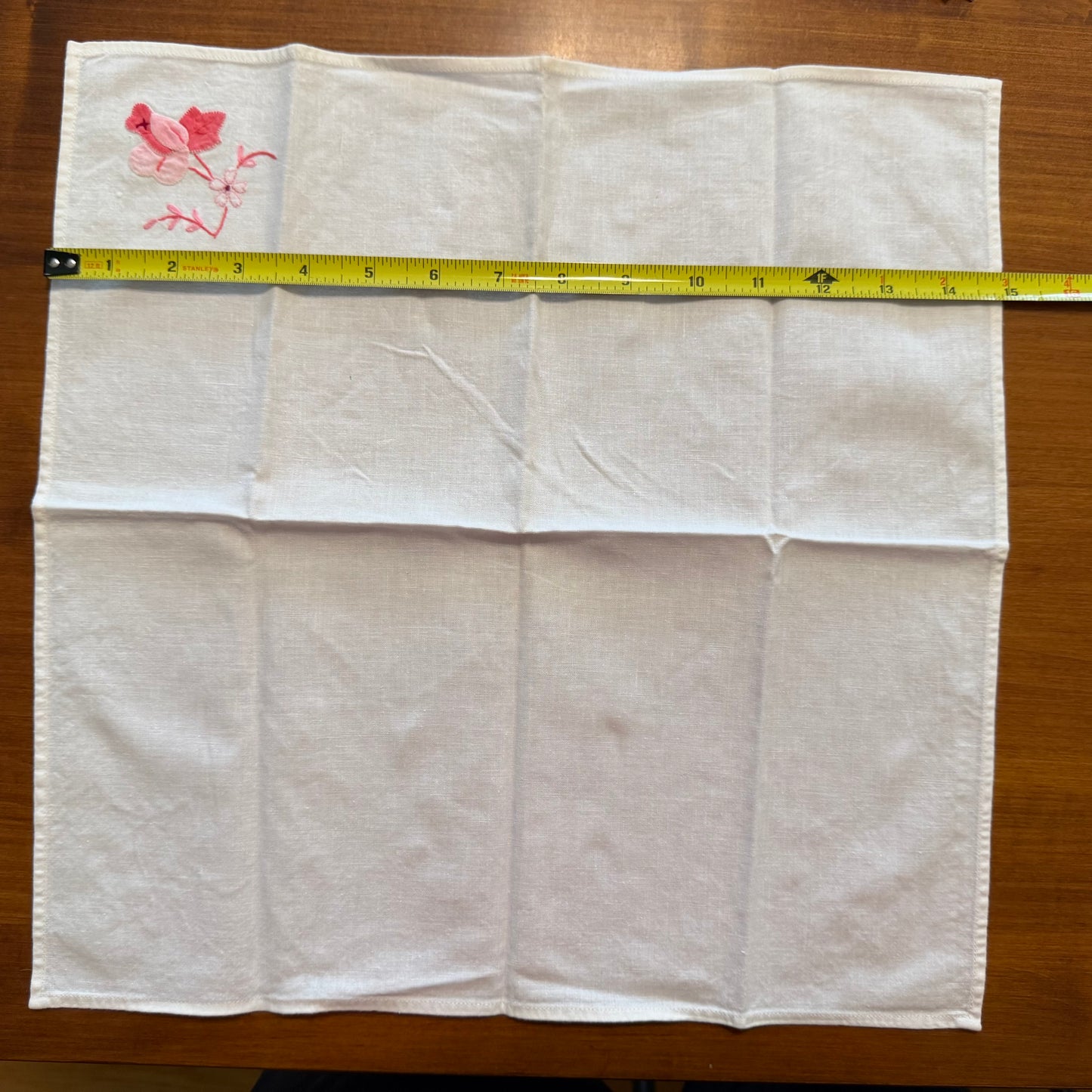 Embroidered Napkins, Lot of 7