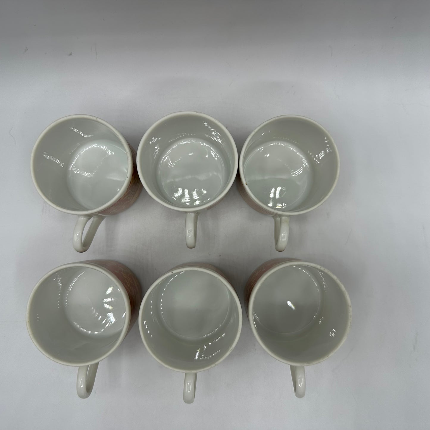 Seymour Mann Hunt of the Unicorn Demitasse Cups and Saucers, Set of 6