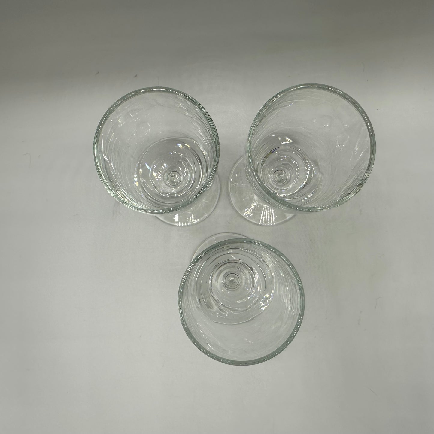 Vintage Libbey Whiskey Sour Glasses Georgian Pattern, set of 3