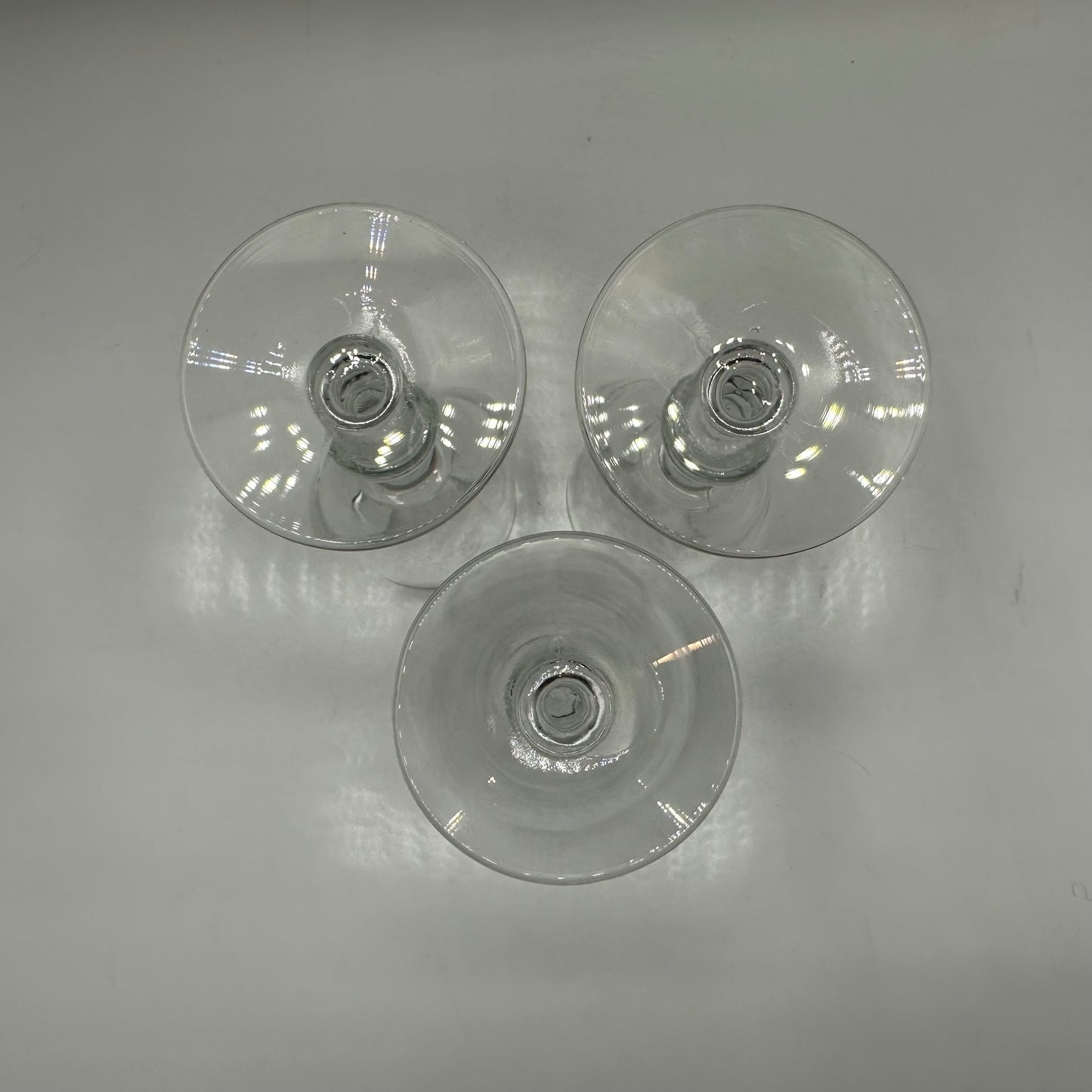 Vintage Libbey Whiskey Sour Glasses Georgian Pattern, set of 3