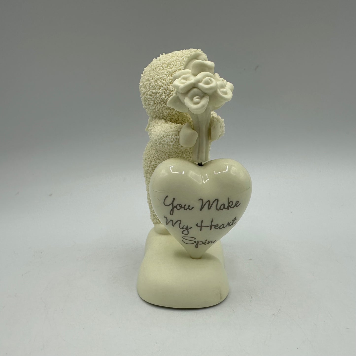 Snowbabies You Make My Heart Spin Porcelain Figurine