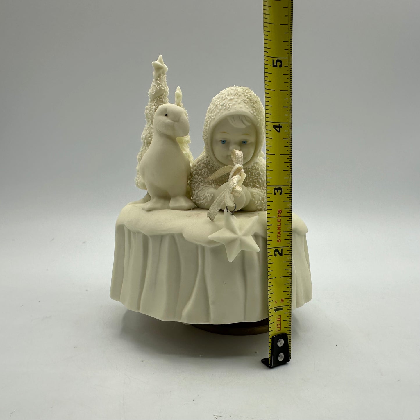 Snowbabies What Will I Catch Music Box