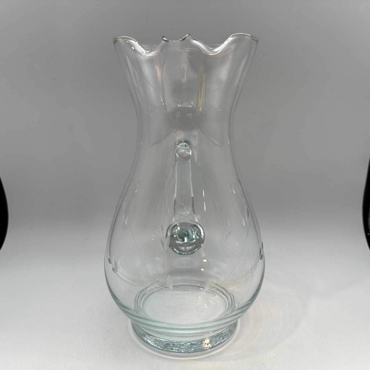 Princess House Pitcher, Heritage Design, Ice Lip