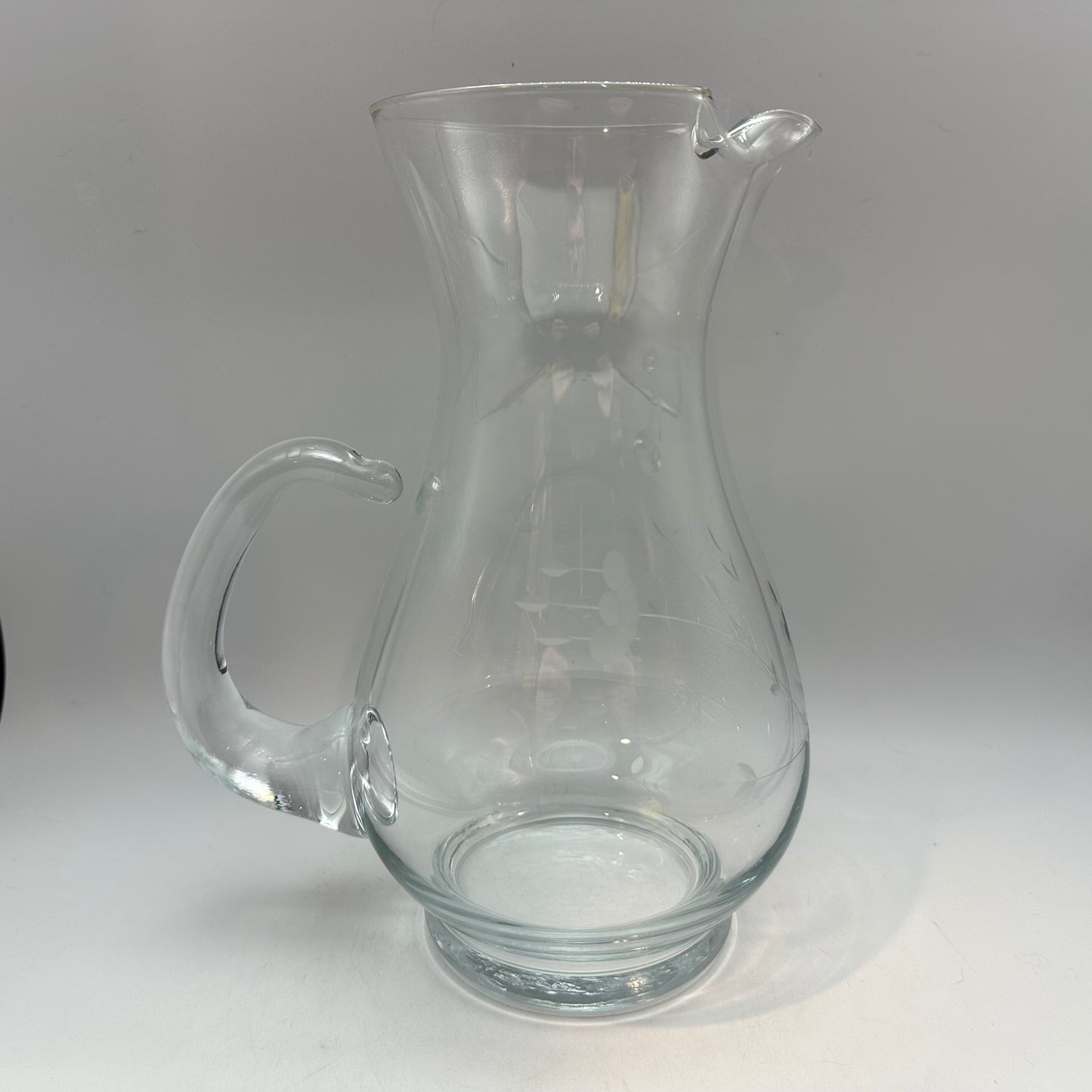 Princess House Pitcher, Heritage Design, Ice Lip