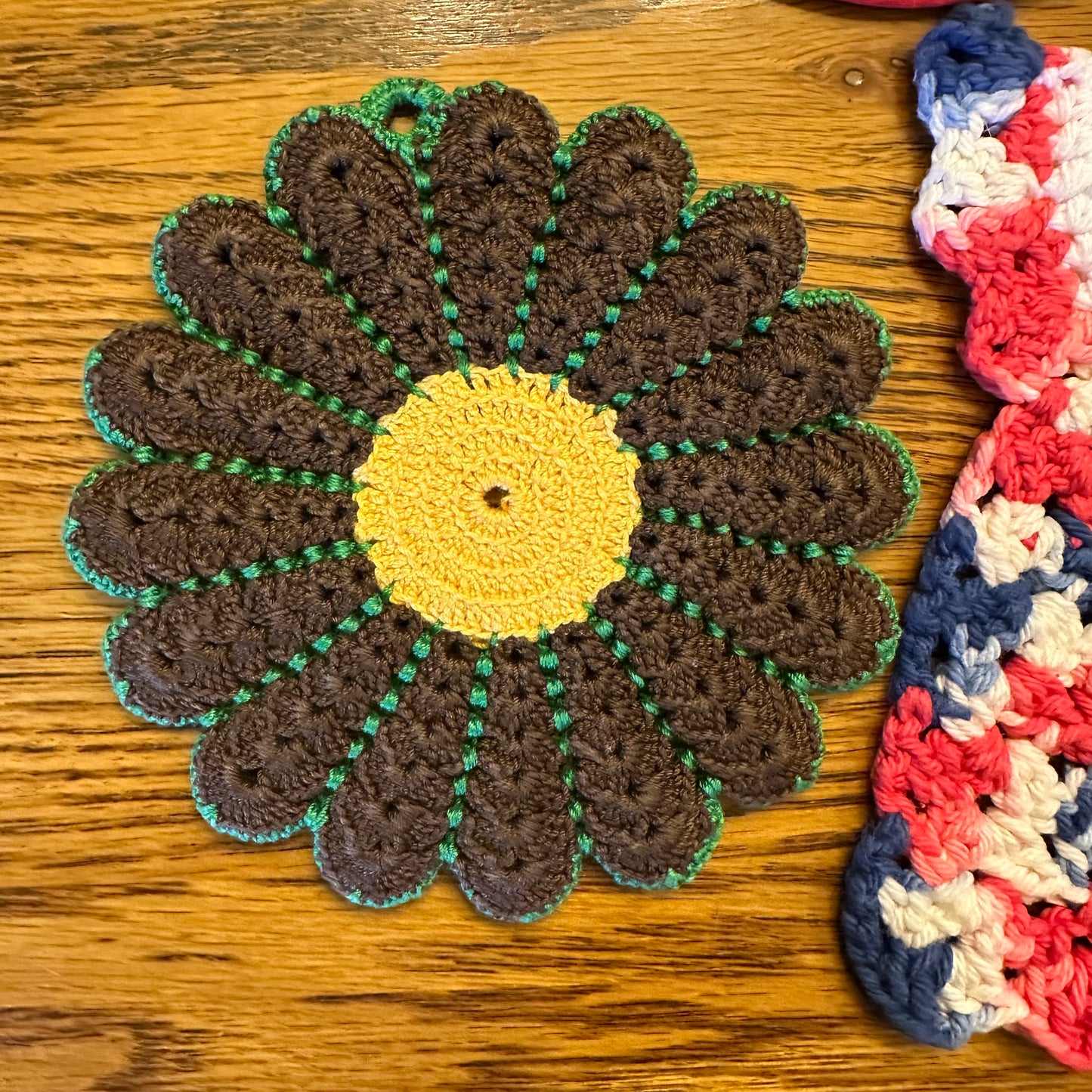 Vintage Hot Pads, Mixed Lot of 5