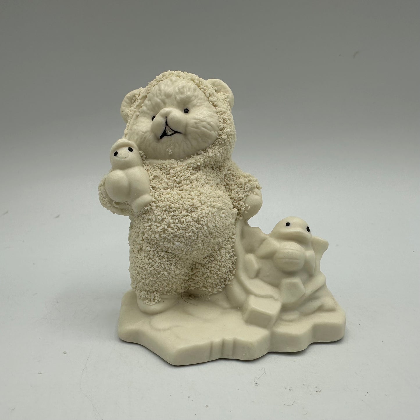 Snowbabies Snowbear and Seal Porcelain Figurine