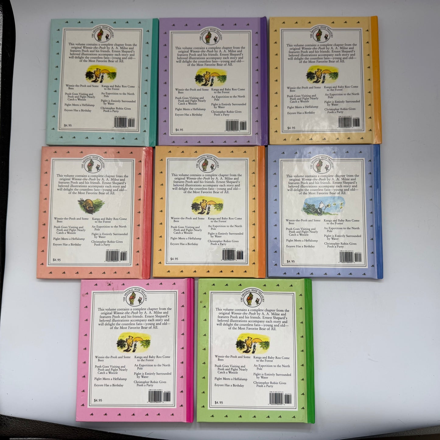 The Original Winnie the Pooh Treasury A. A. Milne Book Set