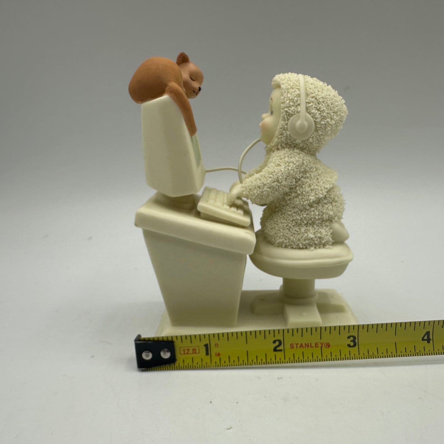 Snowbabies Let's Pretend Screen Saver Porcelain Figurine