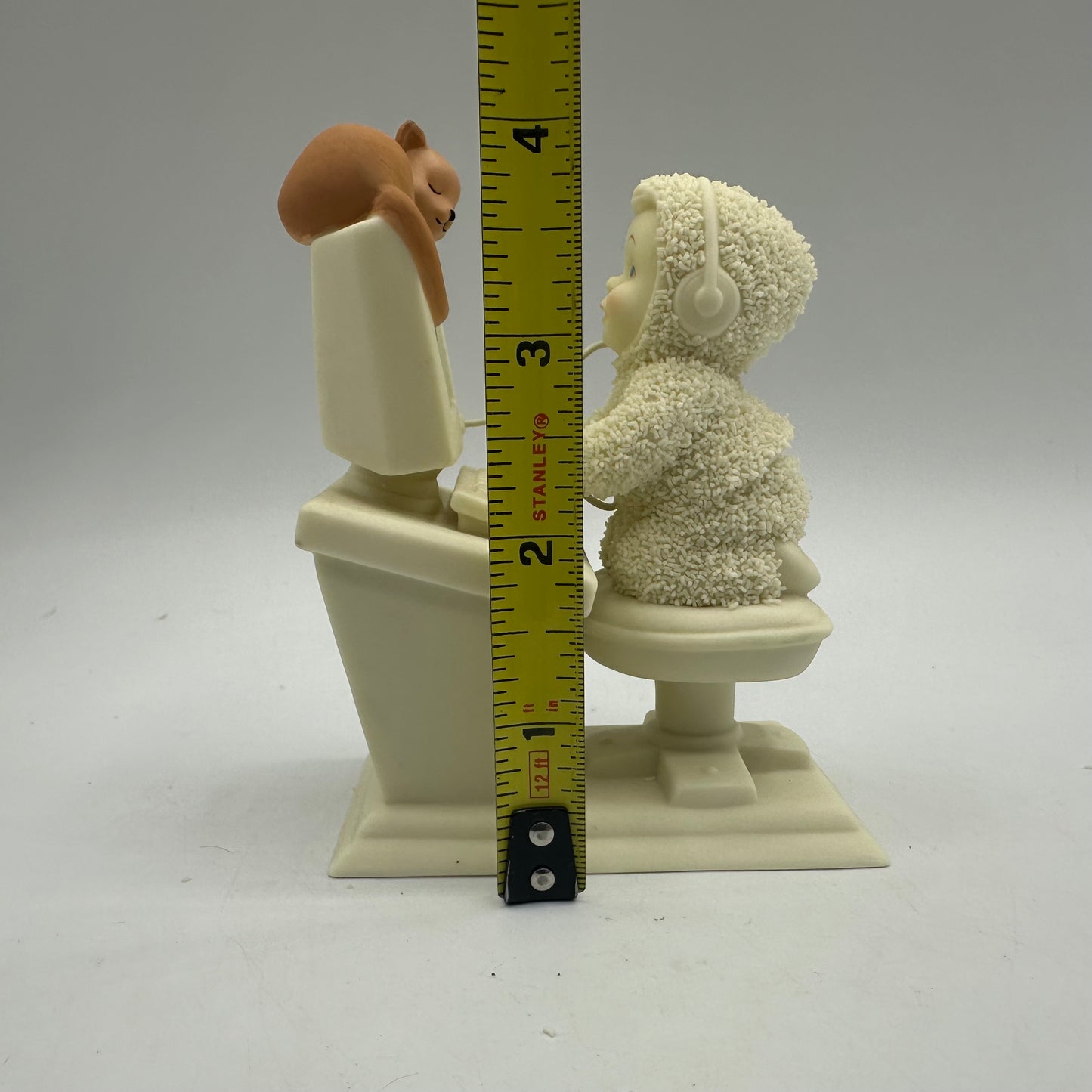 Snowbabies Let's Pretend Screen Saver Porcelain Figurine