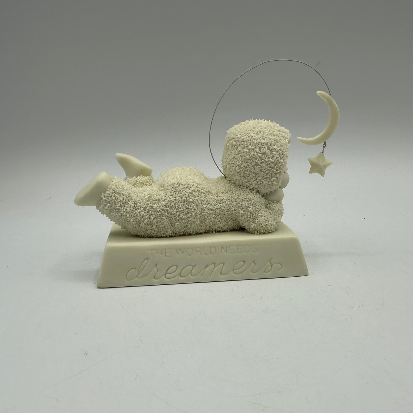 Snowbabies The World Needs Dreamers Porcelain Figurine