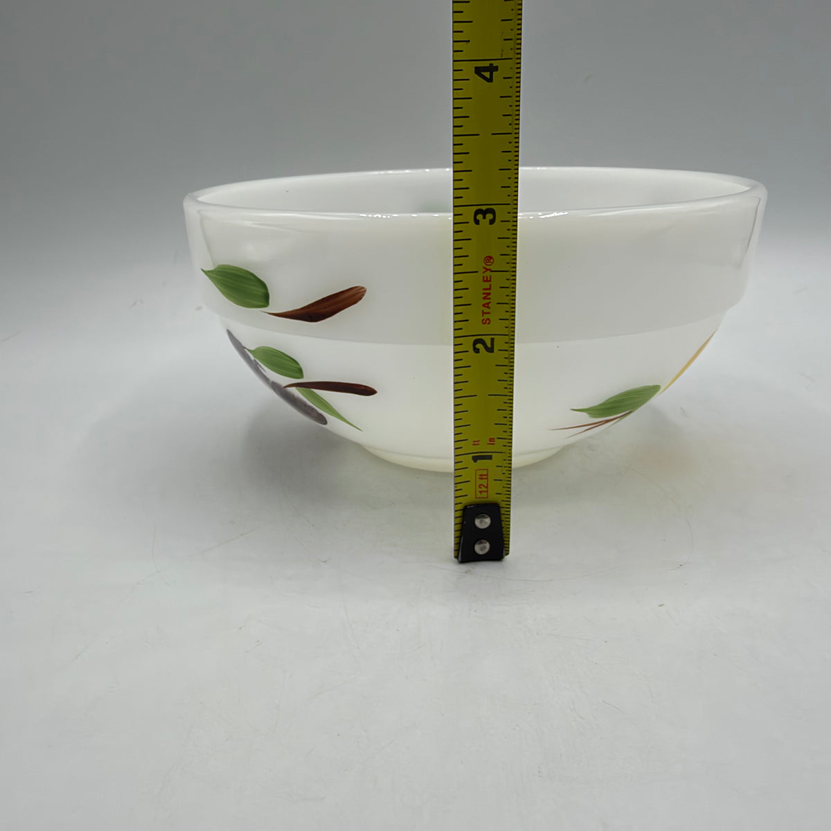 Fire King Fruit Oven Ware Nesting Mixing Bowls, Set of 3