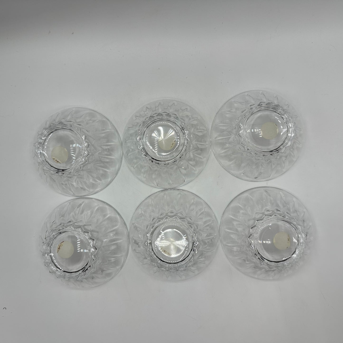 Cristal D'Arques Bowls, Set of 6 Lead Crystal