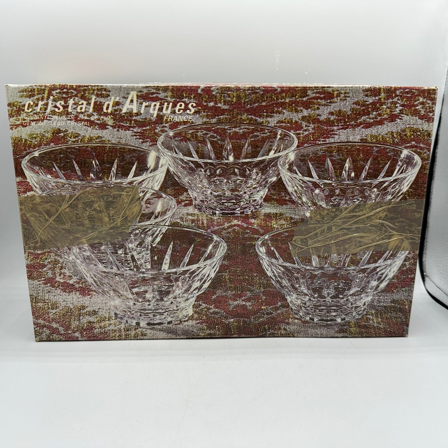 Cristal D'Arques Bowls, Set of 6 Lead Crystal