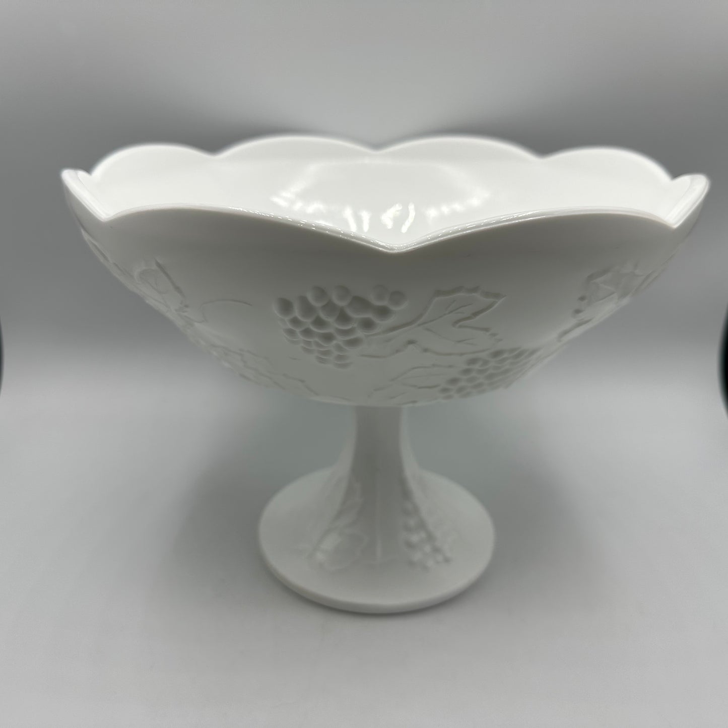 Indiana Glass Colony Harvest Pedestal Compote, 10"