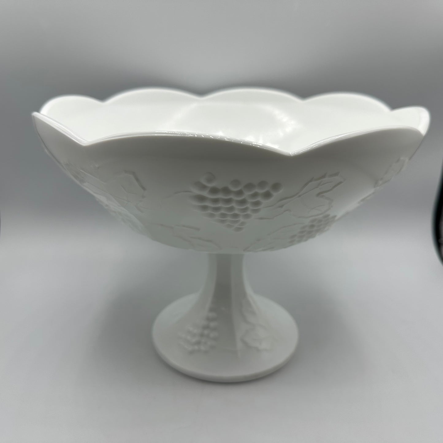 Indiana Glass Colony Harvest Pedestal Compote, 10"