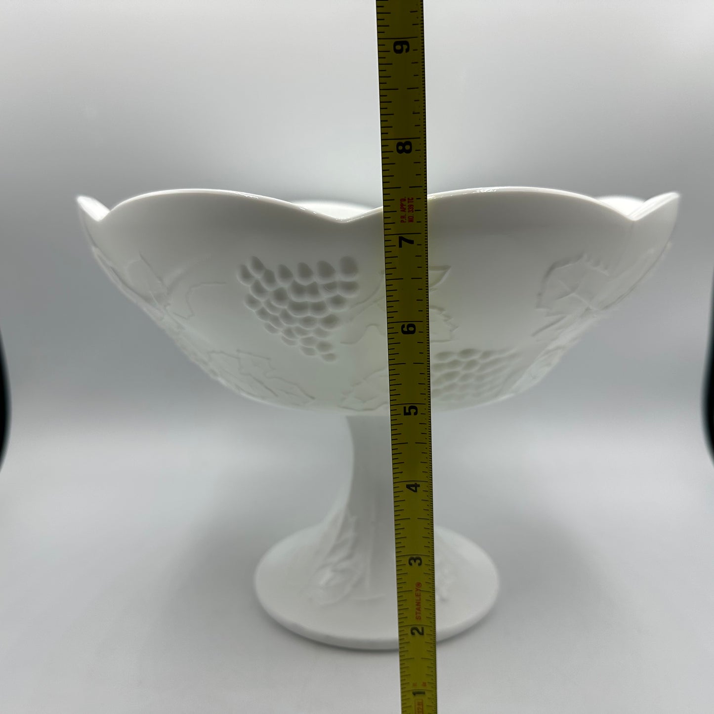 Indiana Glass Colony Harvest Pedestal Compote, 10"