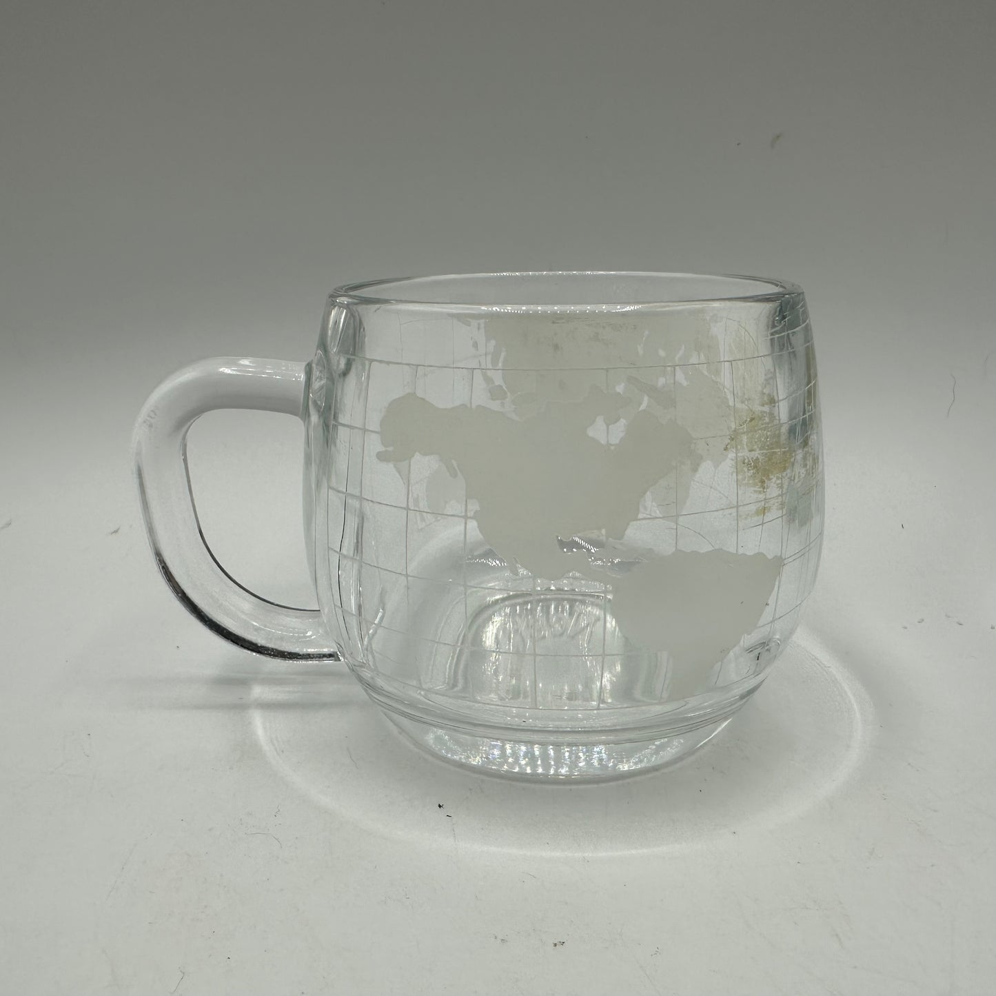 Nestle Nescafe World Clear Cups, Set of 4, 1970s
