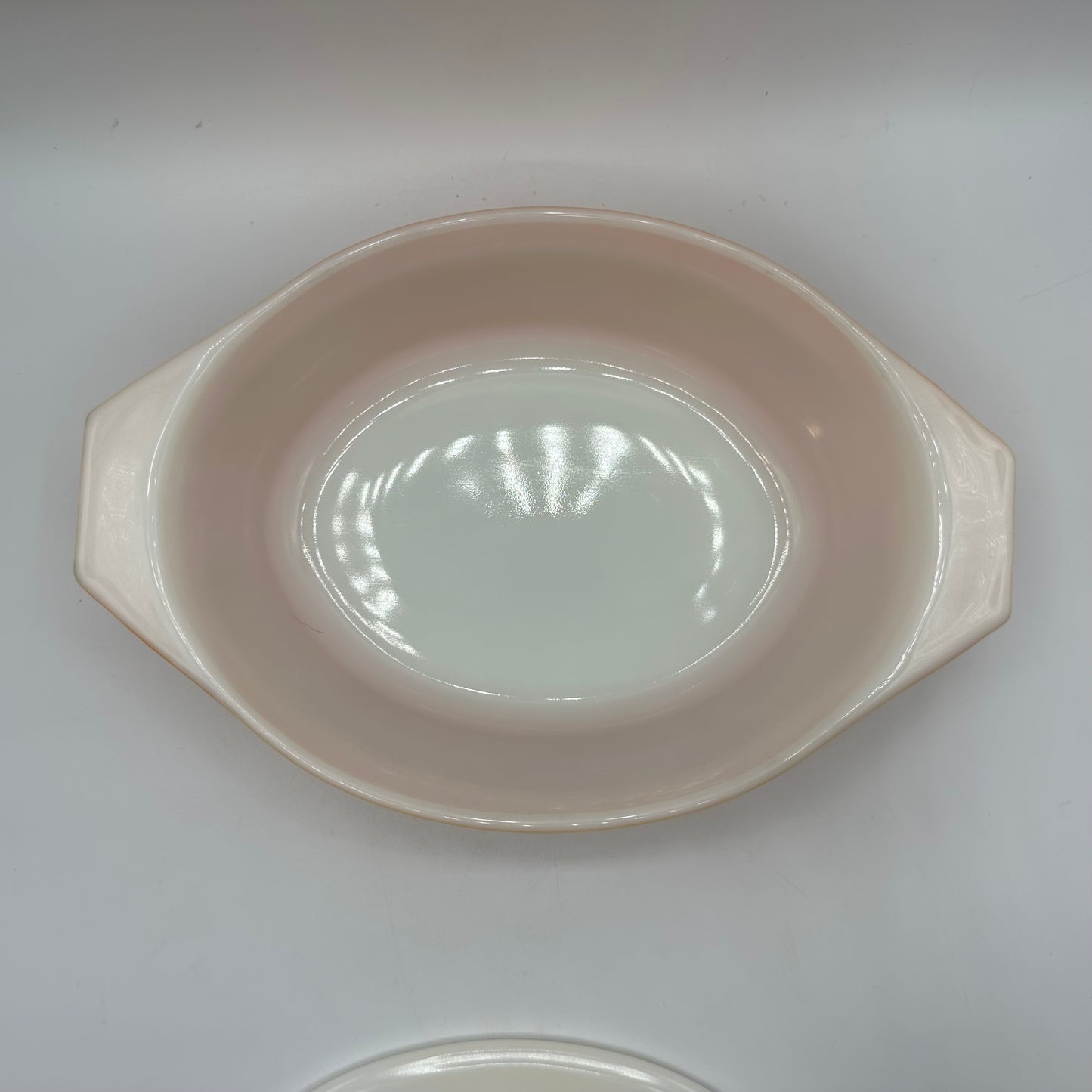 Pyrex Friendship Oval 1 1/2 Qt Casserole Dish, Orange, '70s