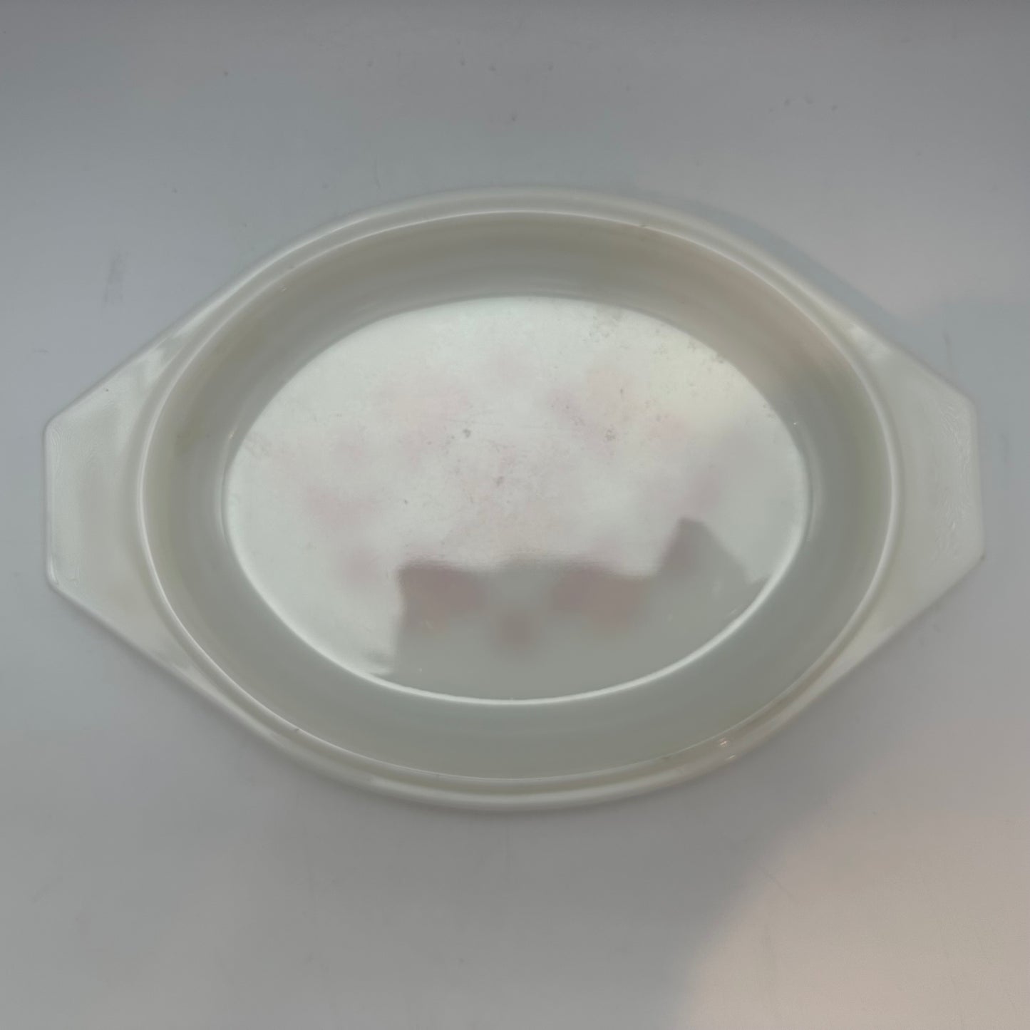 Pyrex Friendship Oval 1 1/2 Qt Casserole Dish, Orange, '70s