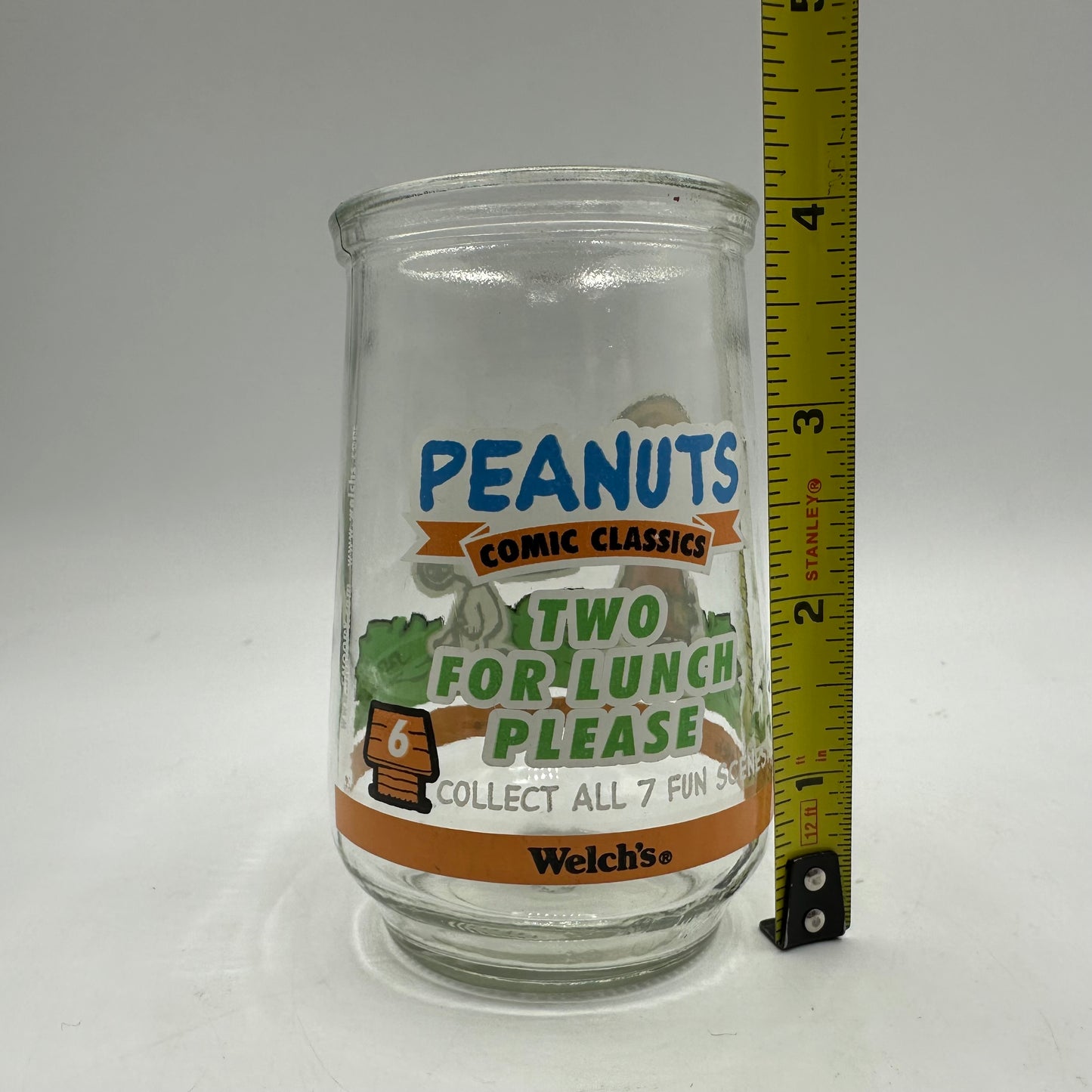 Peanuts Charlie Brown and Snoopy Jelly Jar