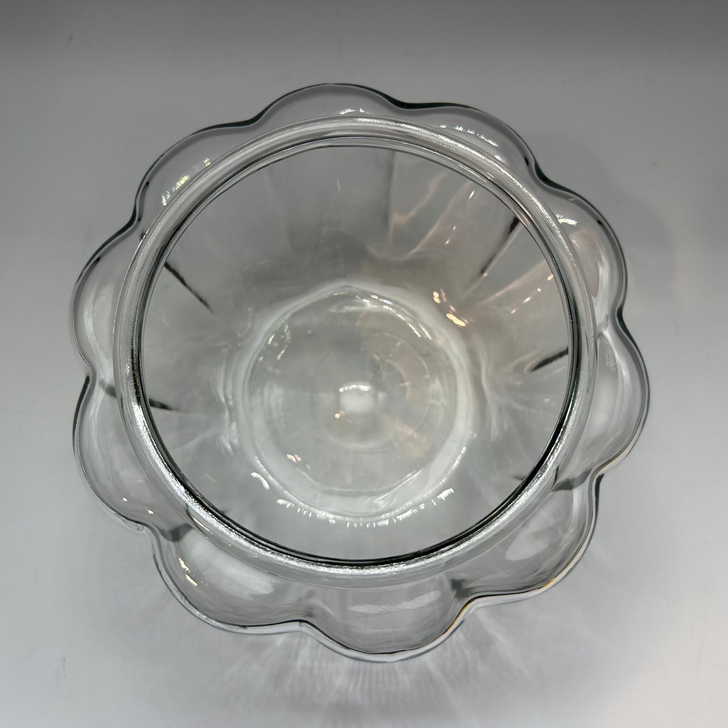 Anchor Hocking Glass Pumpkin Cookie Jar