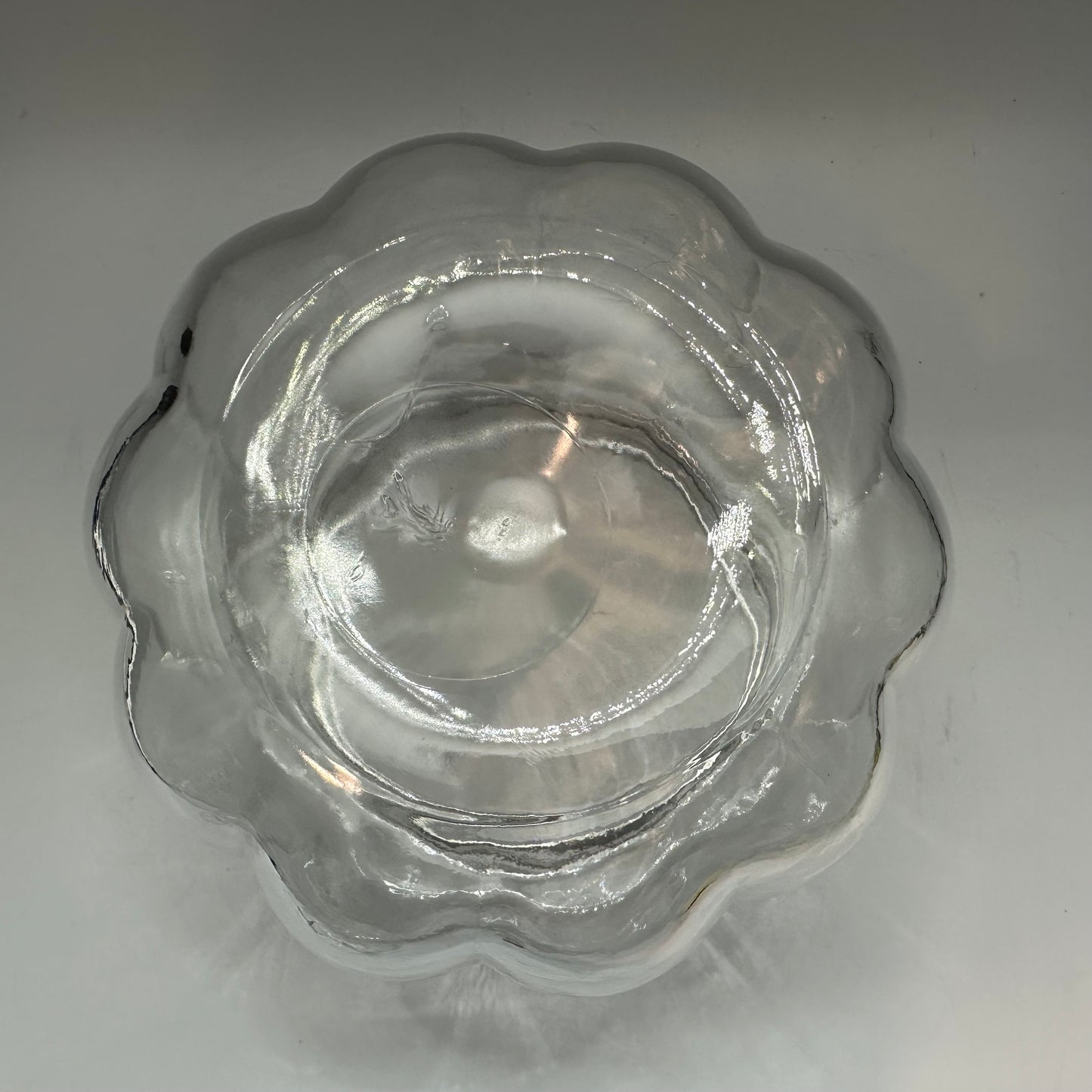Anchor Hocking Glass Pumpkin Cookie Jar