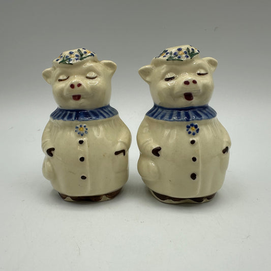 Shawnee Pottery Pig Shakers