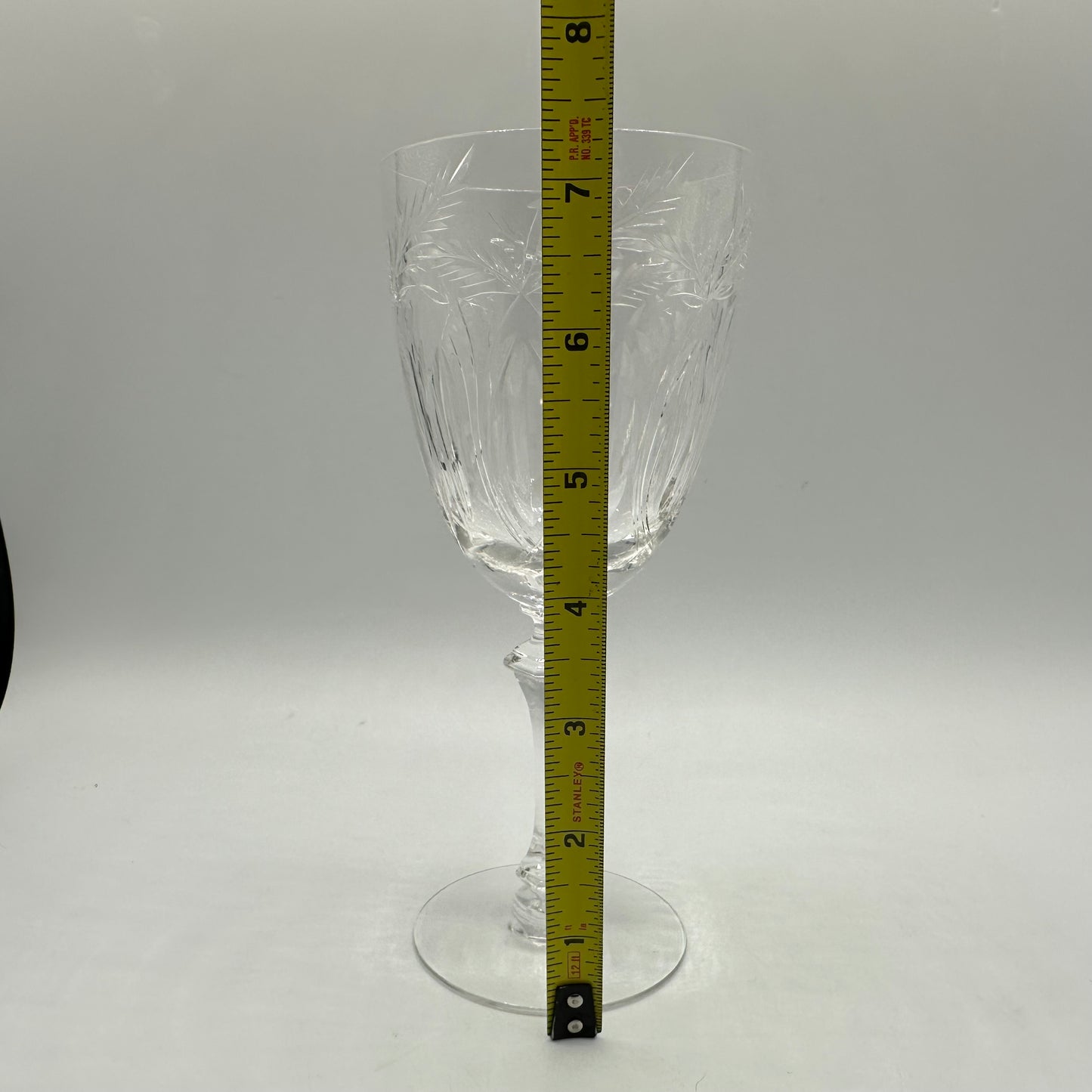 Tiffin-Franciscan Moss Rose Water Goblet, Set of 3