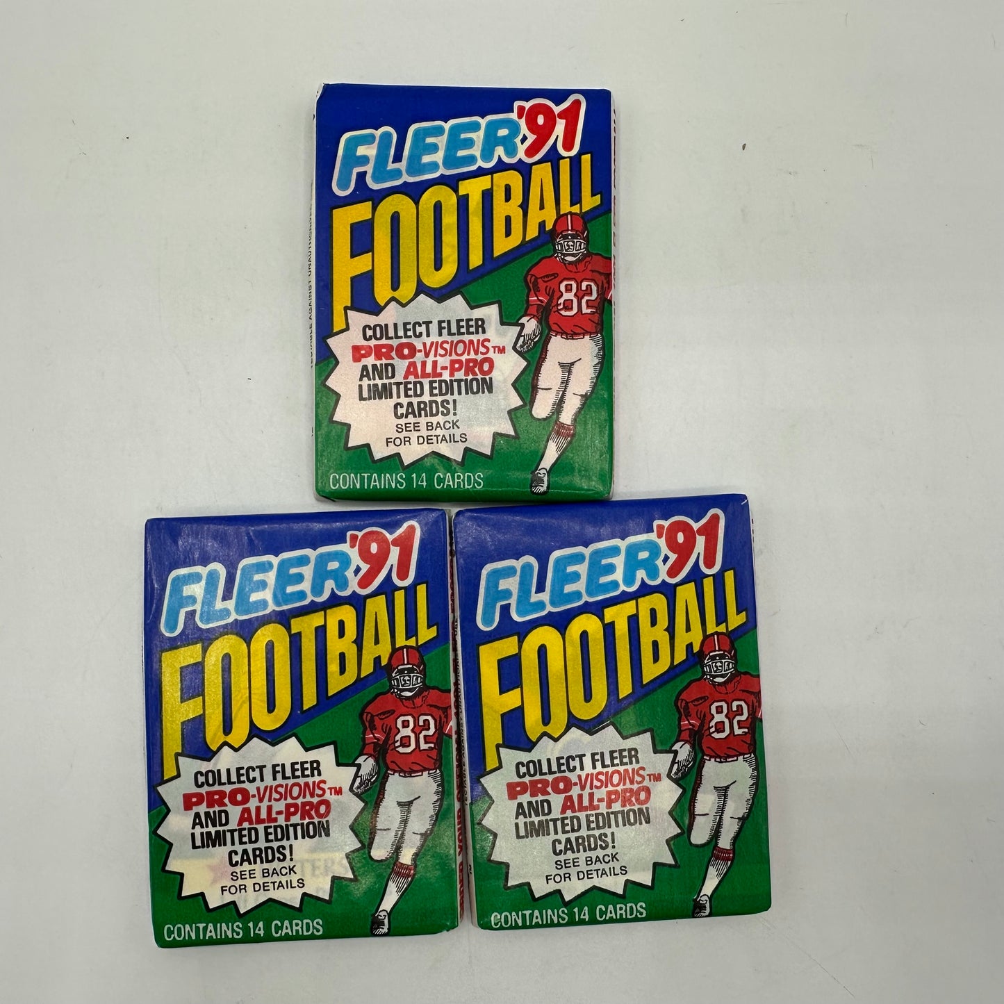 Fleer 1991 Football Unopened 30 Wax Packs
