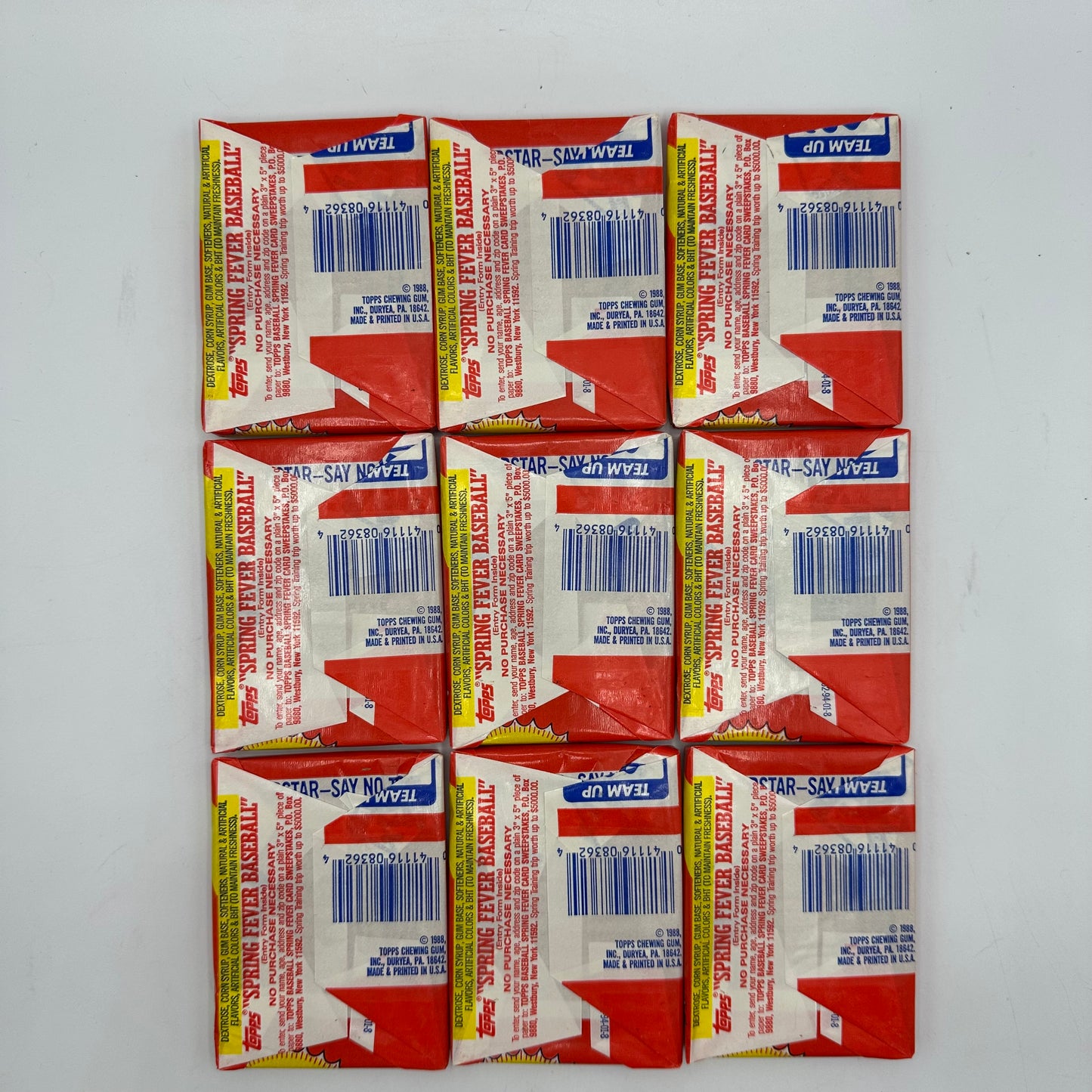 1988 Topps Baseball 36 Sealed Card Packs in Open Box