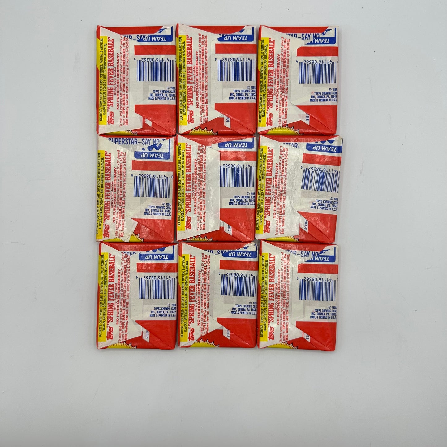 1988 Topps Baseball 36 Sealed Card Packs in Open Box
