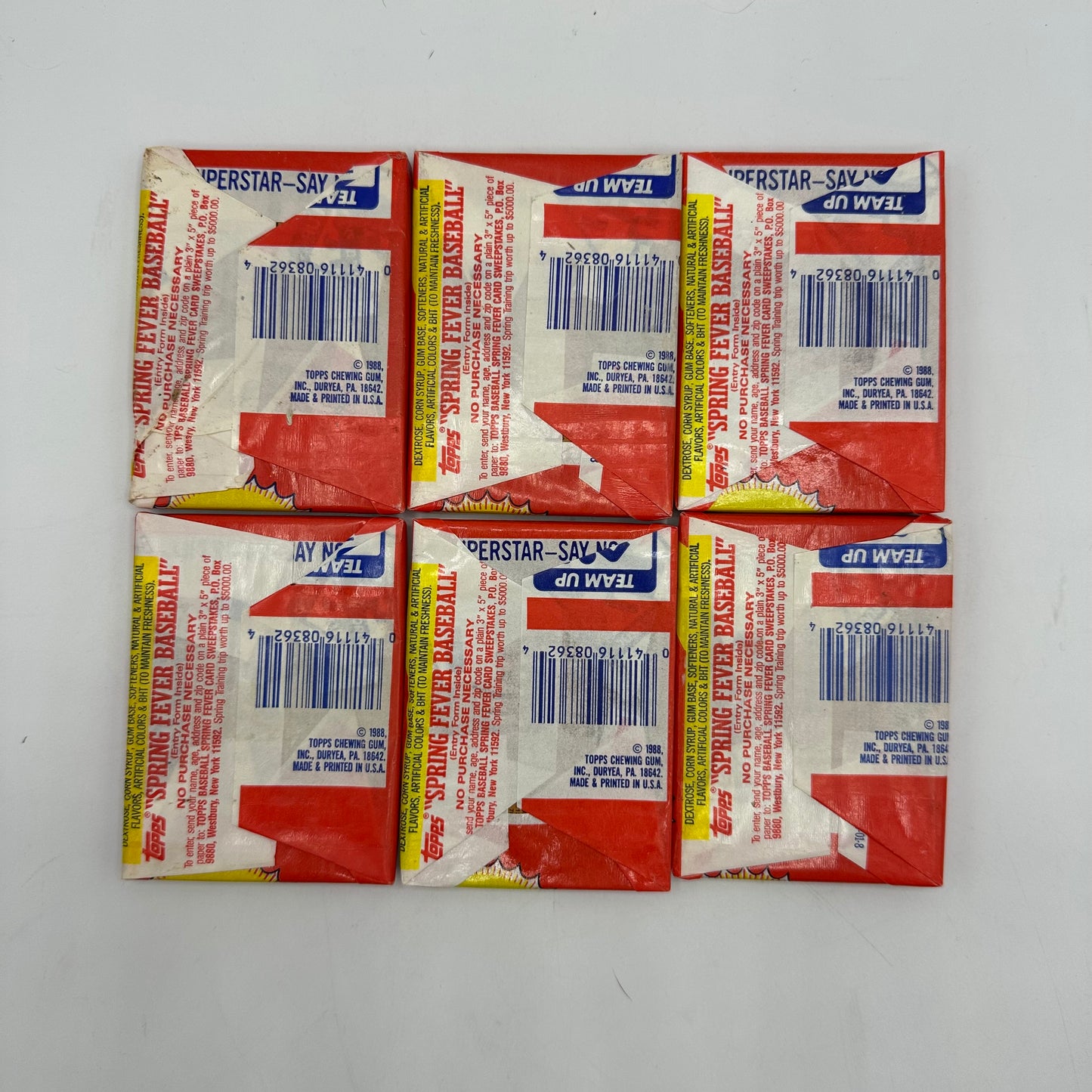 1988 Topps Baseball 24 Sealed Card Packs