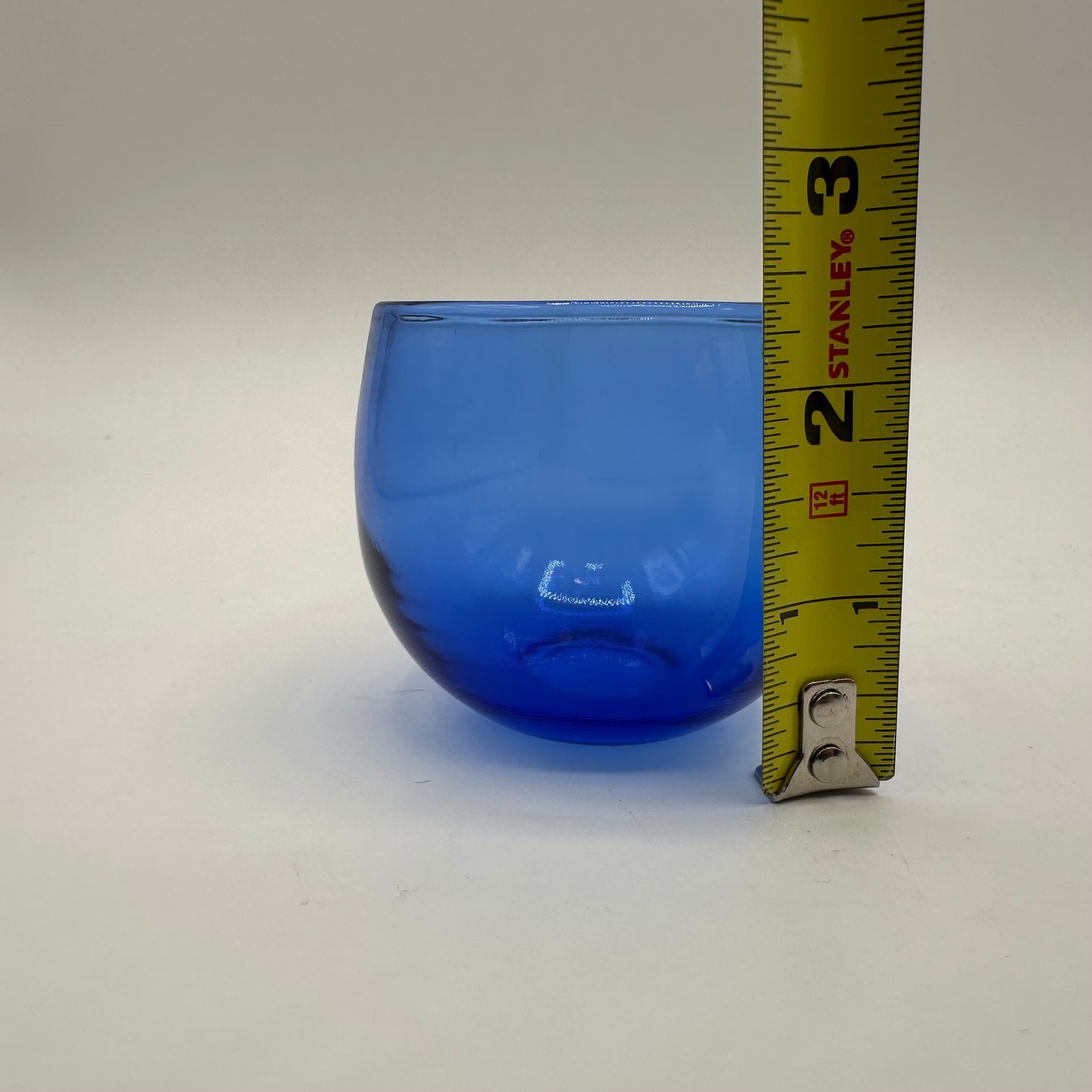 Cobalt Blue Rolly Polly Glasses, Set of 2