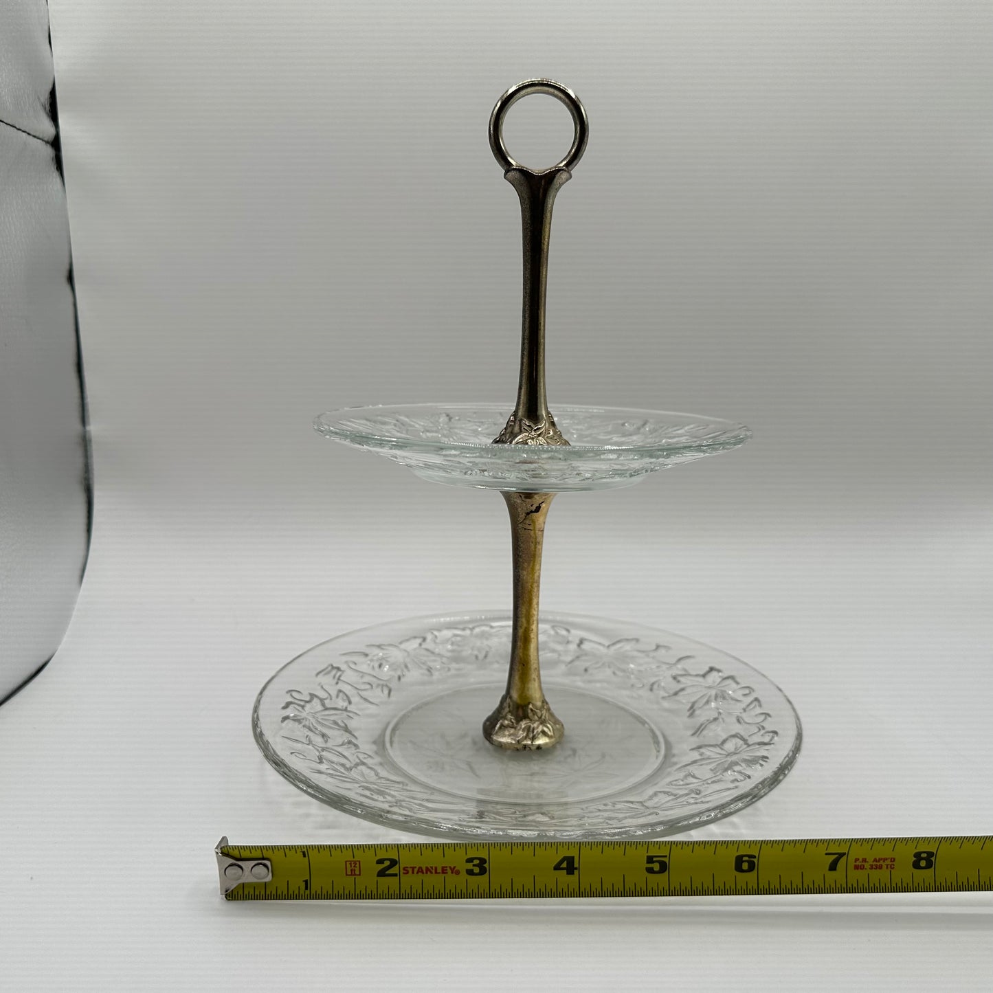 Princess House Fantasia 2 Tier Tidbit Tray