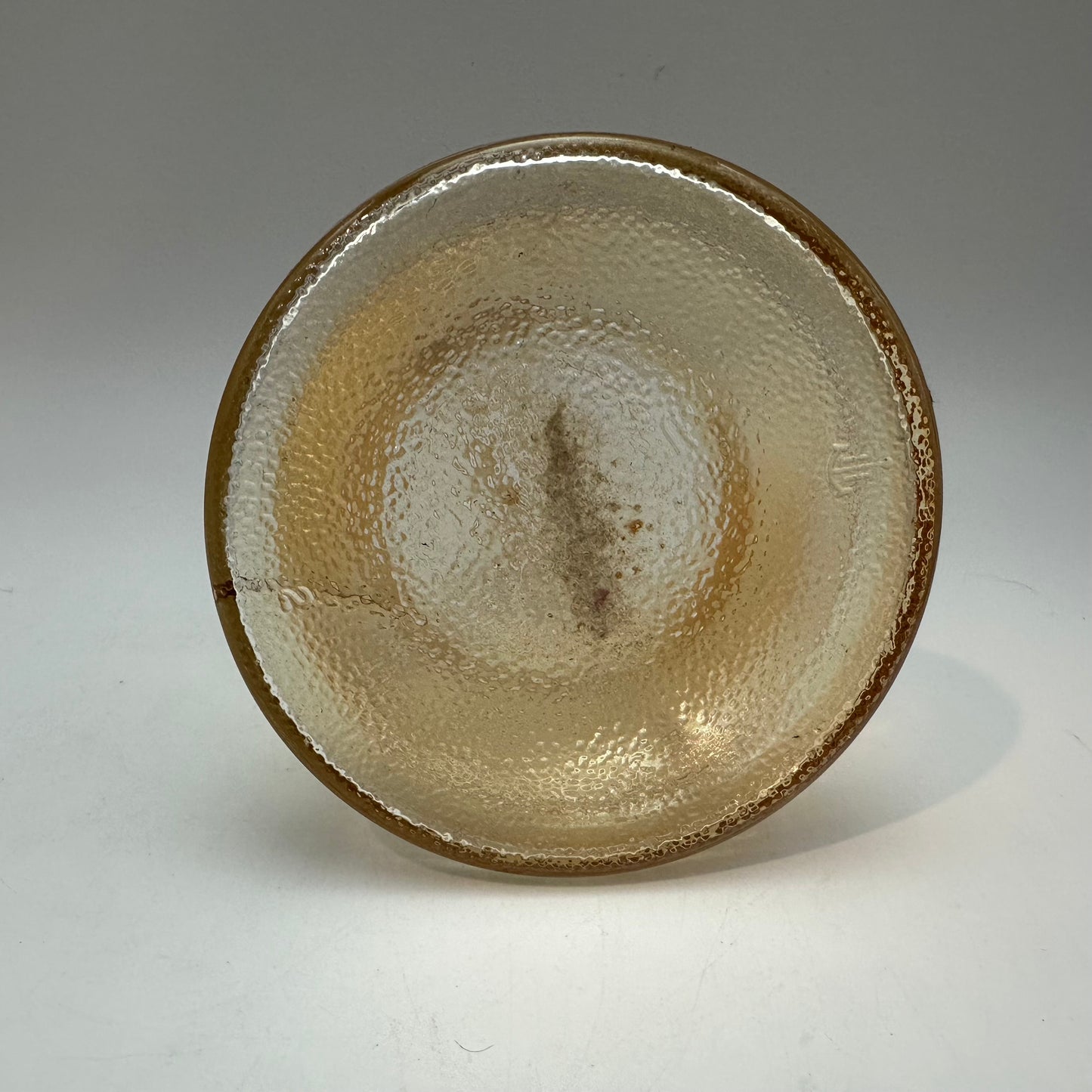 1976 Bicentennial Liberty Bell Carnival Glass Coin Bank