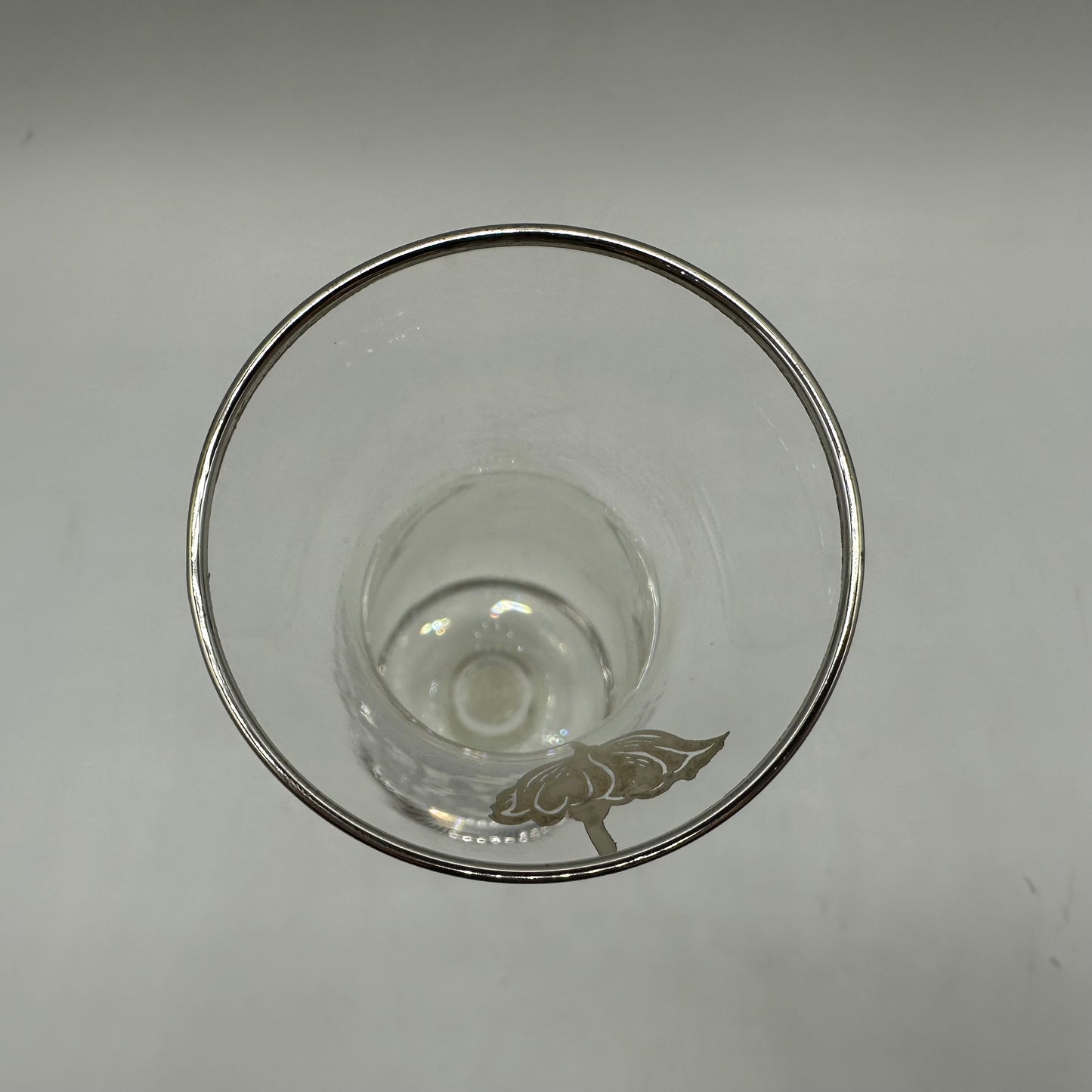 Silver City Flanders Silver Overlay 25th Anniversary Bud Vase 6 3/4" Tall