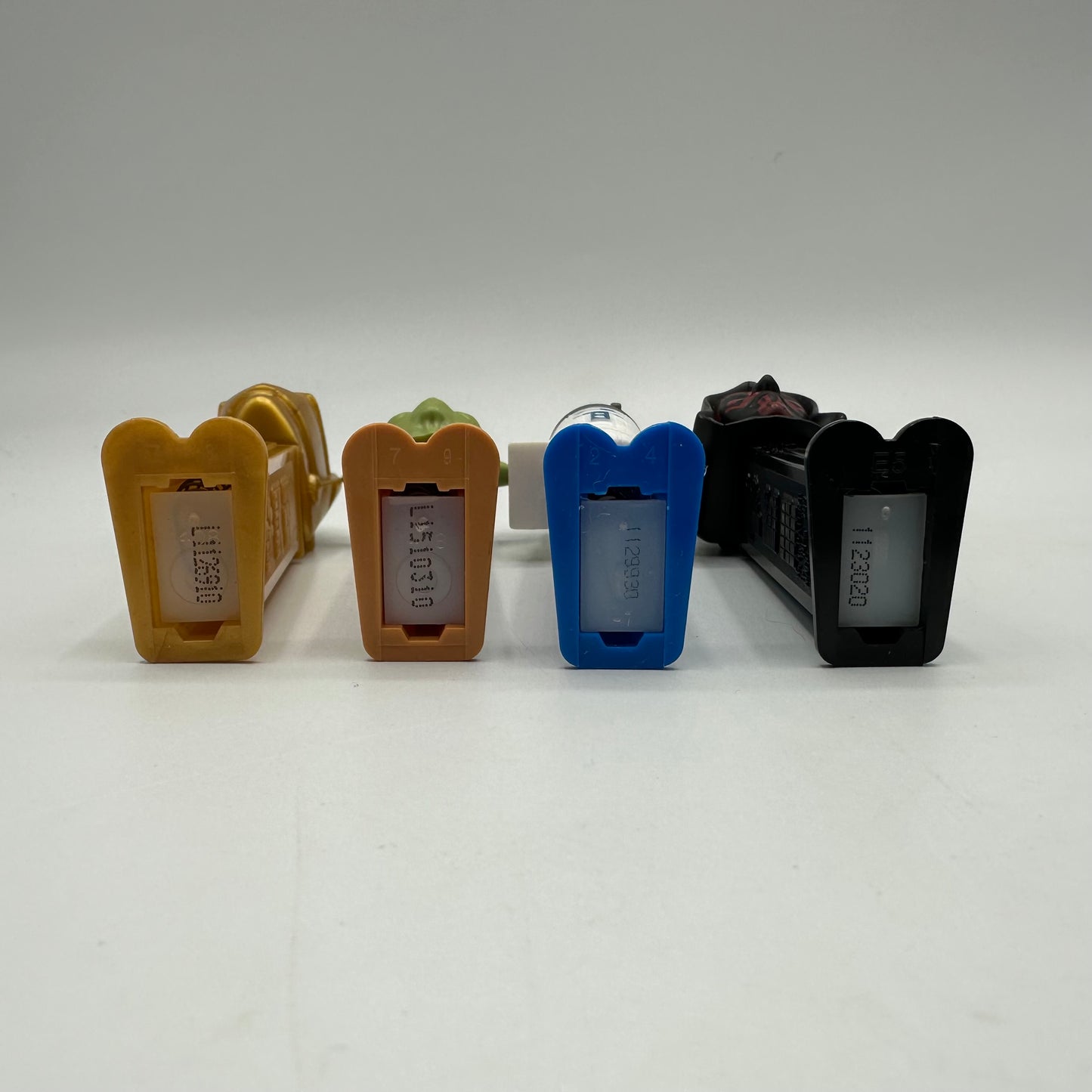 Star Wars C-3PO, Yoda, R2D2 & Darth Maul Pez Dispenser Lot