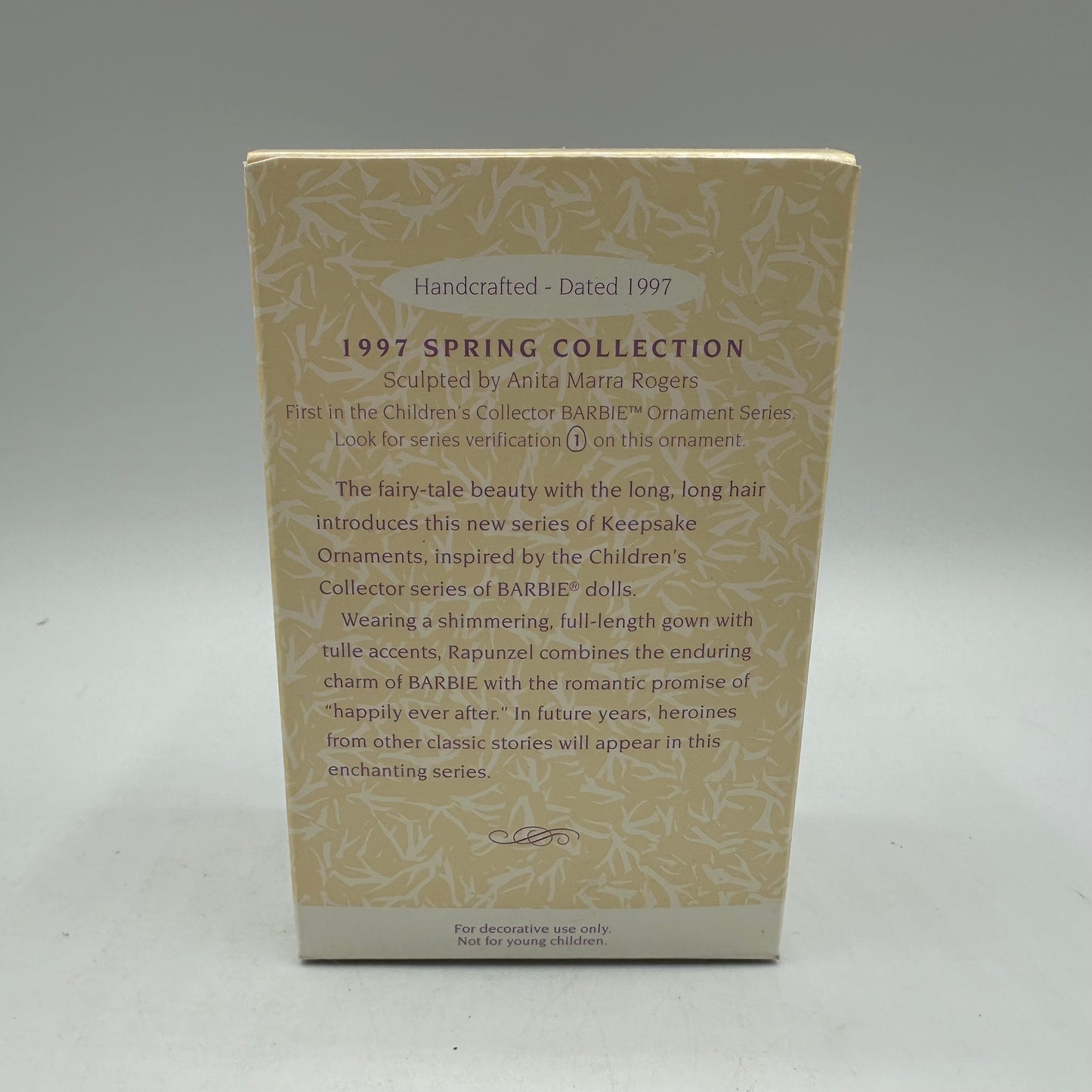 Hallmark Keepsake 1997 Barbie Rapunzel Ornament