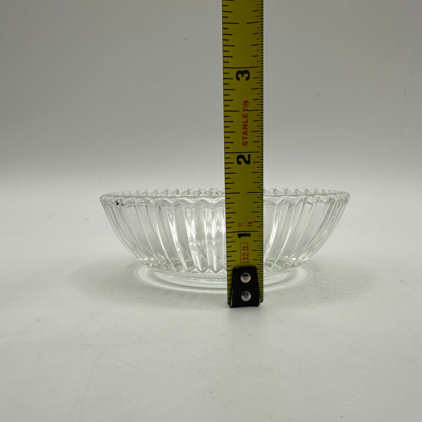 Anchor Hocking Queen Mary 4" Small Fruit/Dessert Bowl, Clear, Set of 2