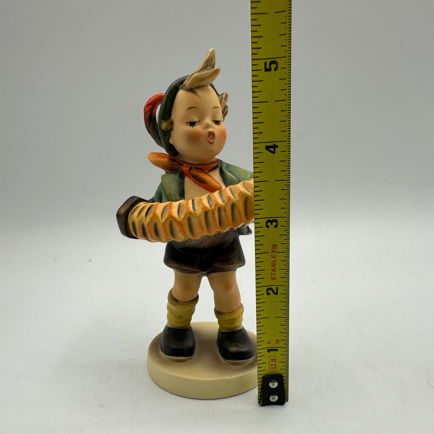 Goebel Hummel Figurine "Accordian Boy" 5 1/4" TMK-5