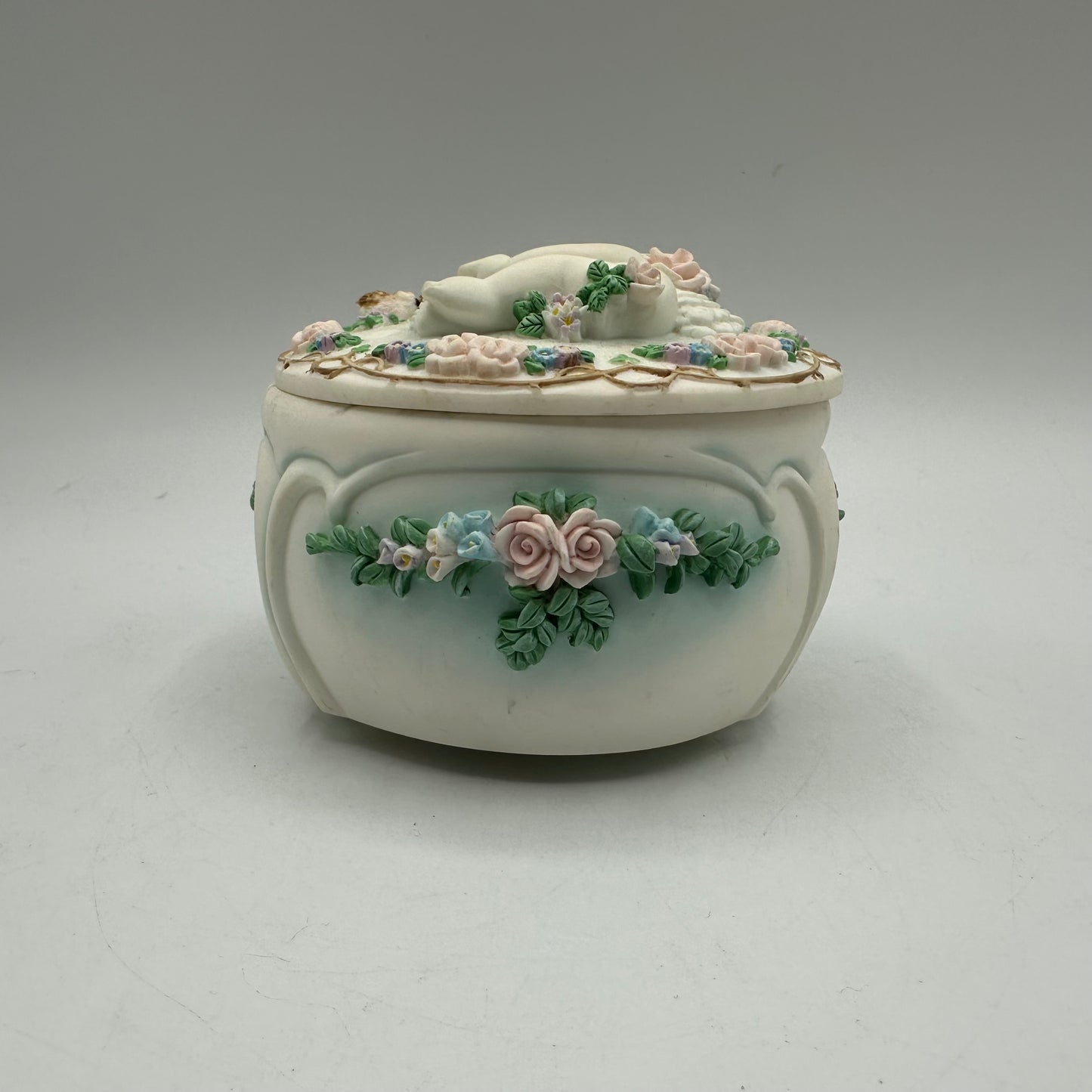 Hamilton Collection Dreamsicles Heaven's Little Helper Trinket Music Box